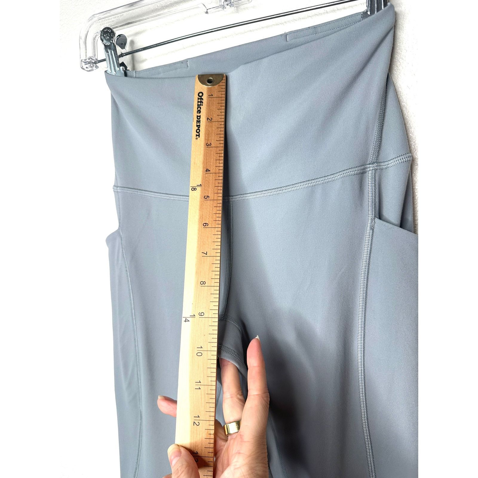 Lululemon Lululemon Gray High-Rise Pocketed Pants 4 Size 27" / US 4 / IT 40 - 9 Thumbnail