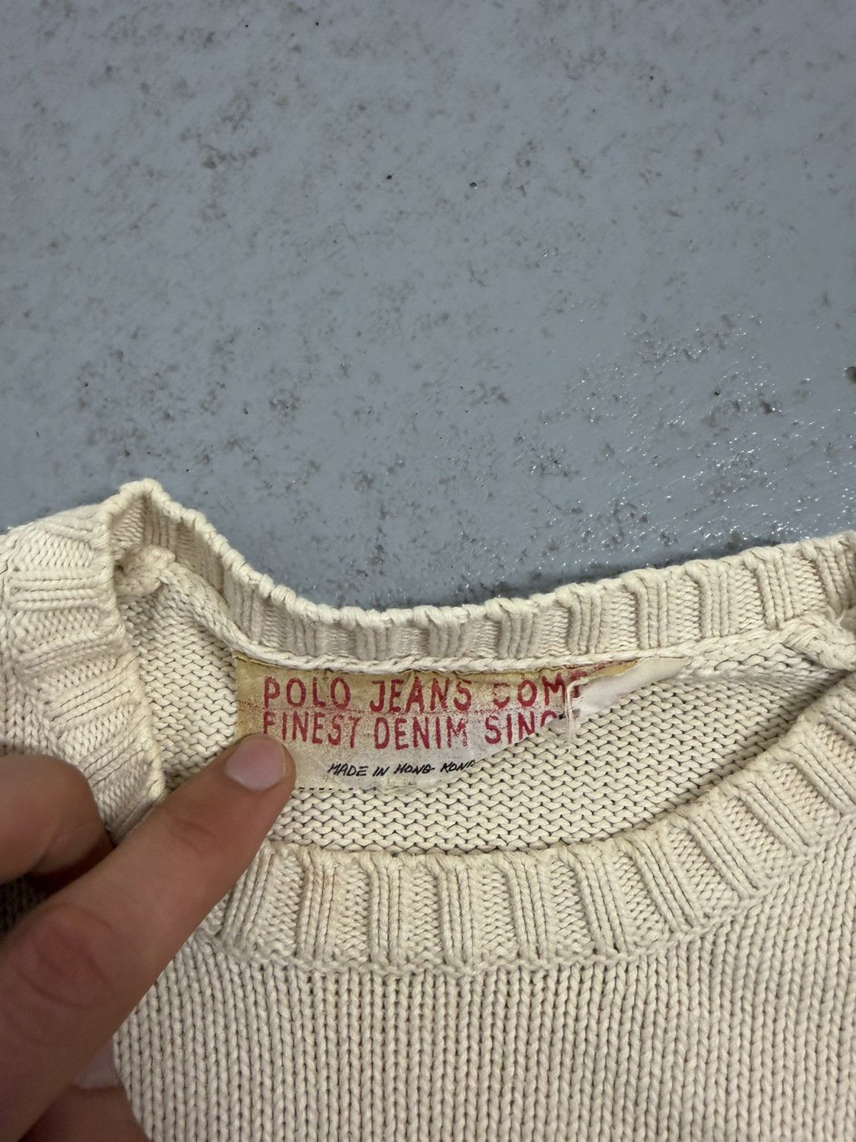 Polo Ralph Lauren Polo Jean Company USA Flag Knitted Sweater Size US M / EU 48-50 / 2 - 6 Thumbnail