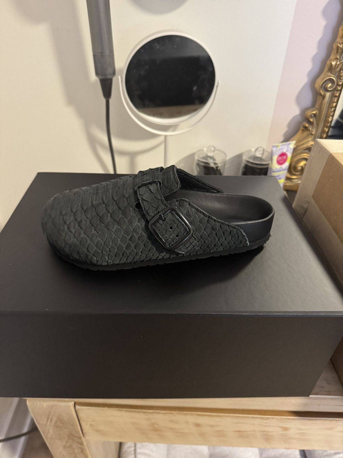 Shoe Surgeon Luxe Mule (Python Skin)