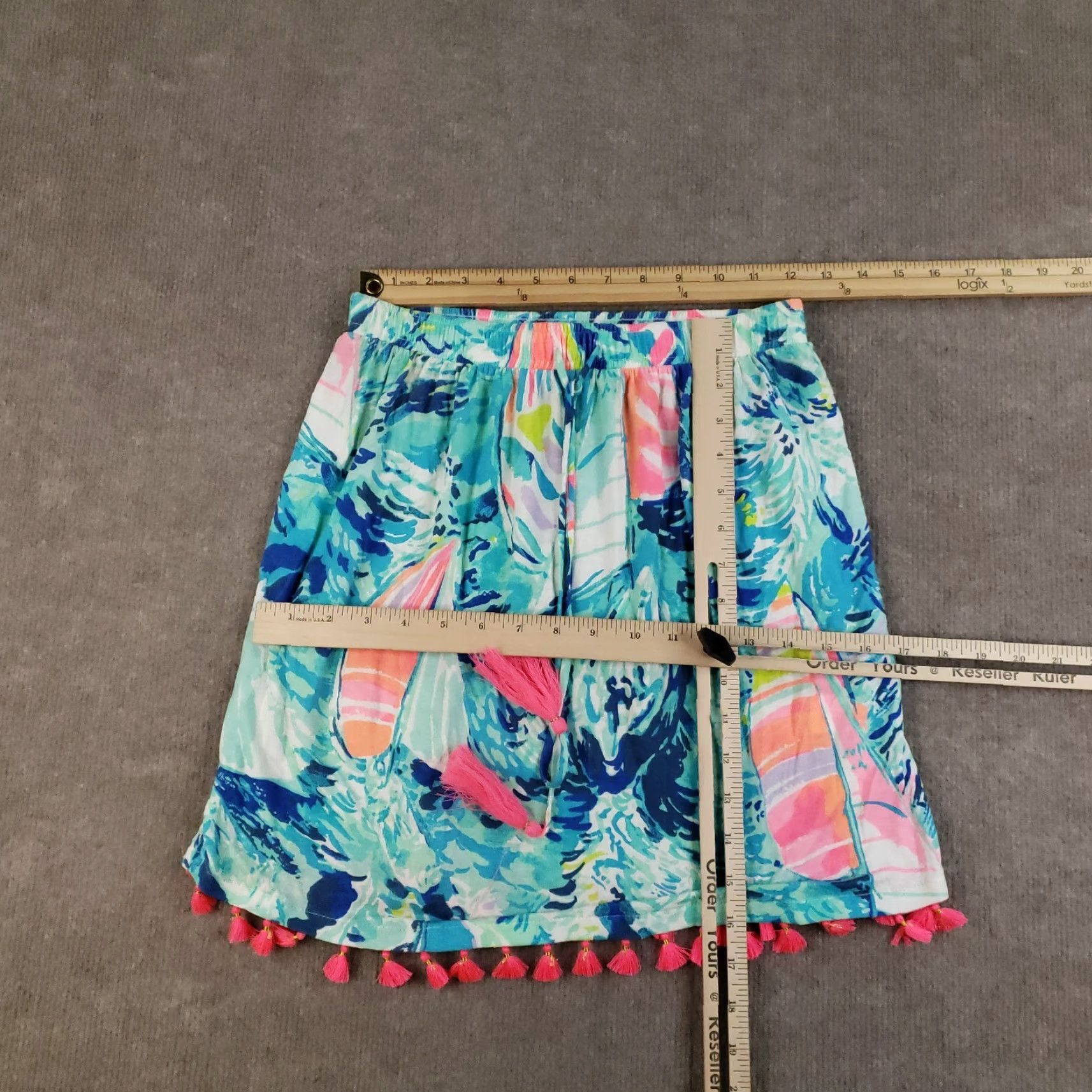 Lilly Pulitzer Lilly Pulitzer Palma Tube Top XXS Blue Sailboat Tassel Strapless Womens Size XXS / US 00 / IT 34 - 2 Thumbnail