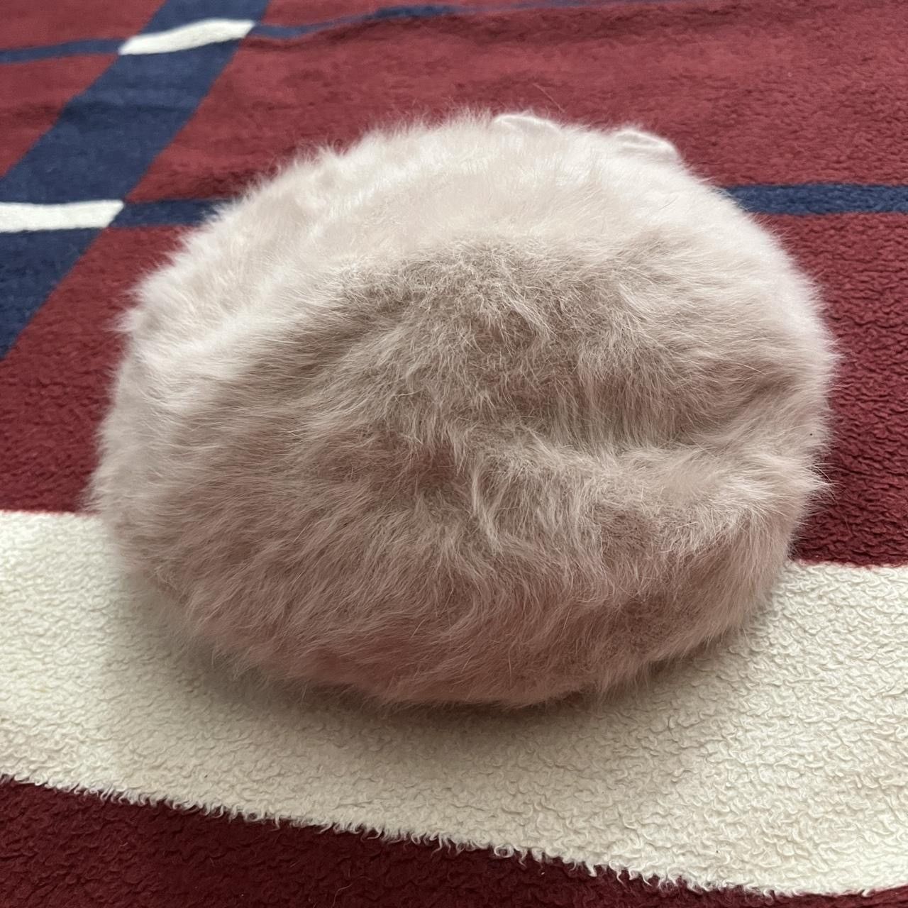 Kangol Kangol Vtg Furgora Jacqueline Design Hat Beret UK Angora Fur Size ONE SIZE - 3 Thumbnail