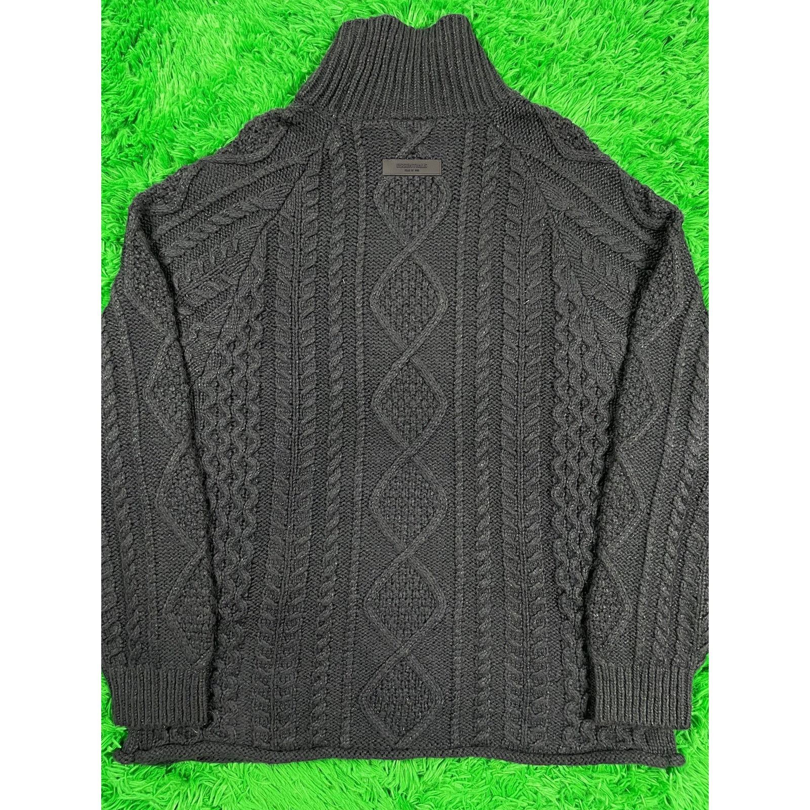 Essentials Essentials Knit Crewneck Charcoal Medium New Size US M / EU 48-50 / 2 - 5 Thumbnail
