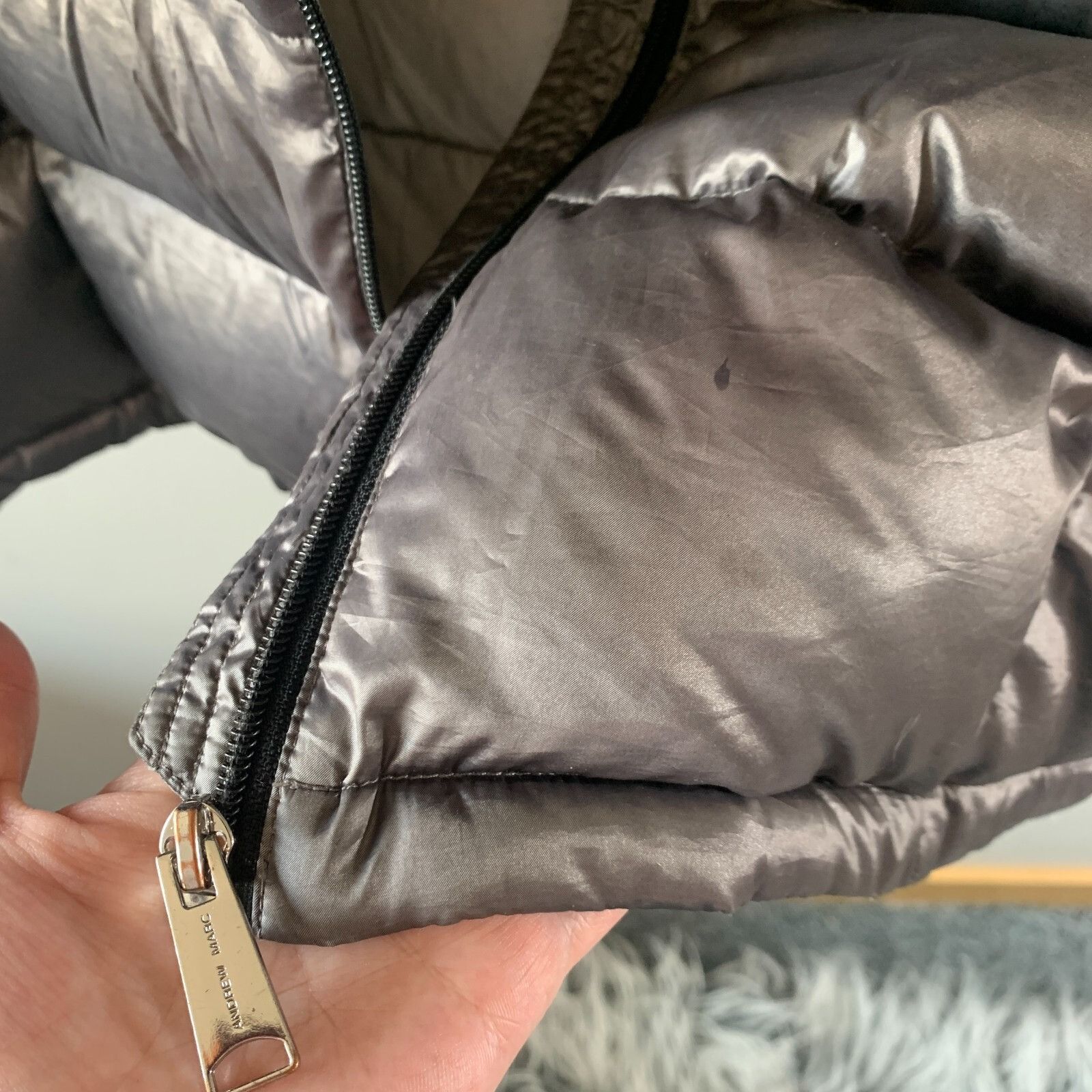 Andrew Marc Andrew Marc Coat Women's Puffer Jacket Zip Up with Hood Prem Size US S / EU 44-46 / 1 - 10 Thumbnail