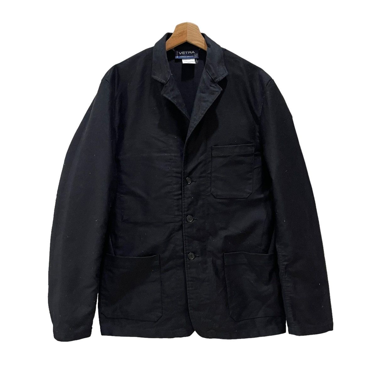 Vetra Vintage Vetra Made in France Chore Utility Button Up Jacket Size US M / EU 48-50 / 2 - 1 Thumbnail