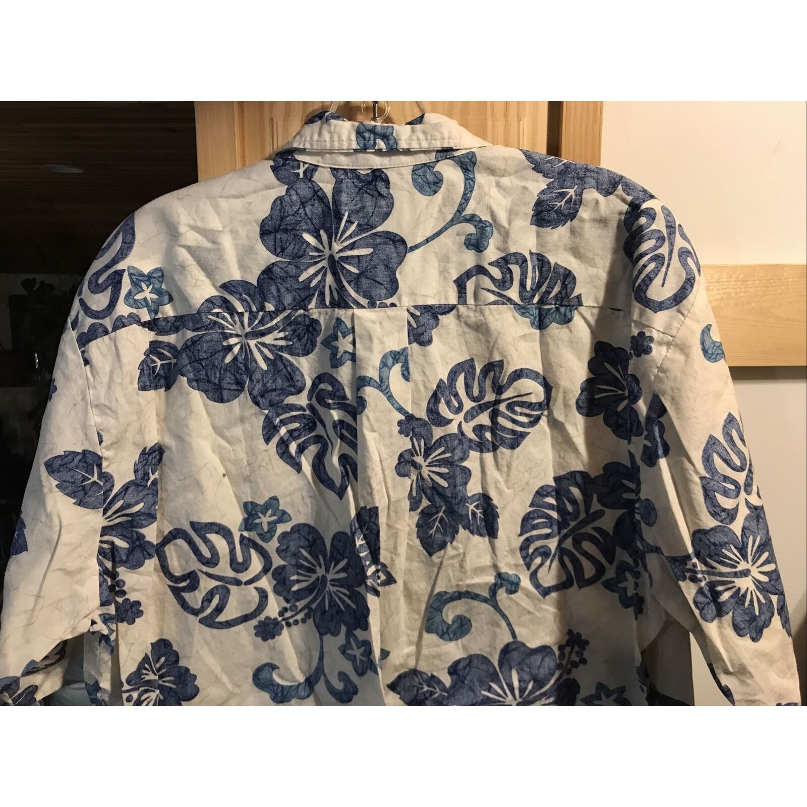 Other Malihini Vintage Mens L Blue Floral SS Button Hawaiian Shirt Size US L / EU 52-54 / 3 - 10 Thumbnail
