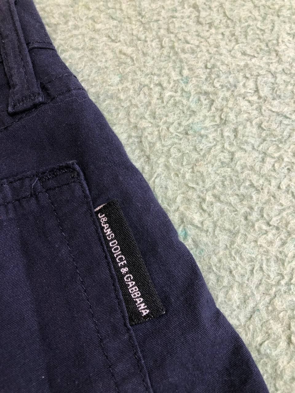 Dolce & Gabbana Vintage DOLCE& GABBANA JEANS Pants Navy Cotton Flared Size 26" / US 2 / IT 38 - 13 Thumbnail