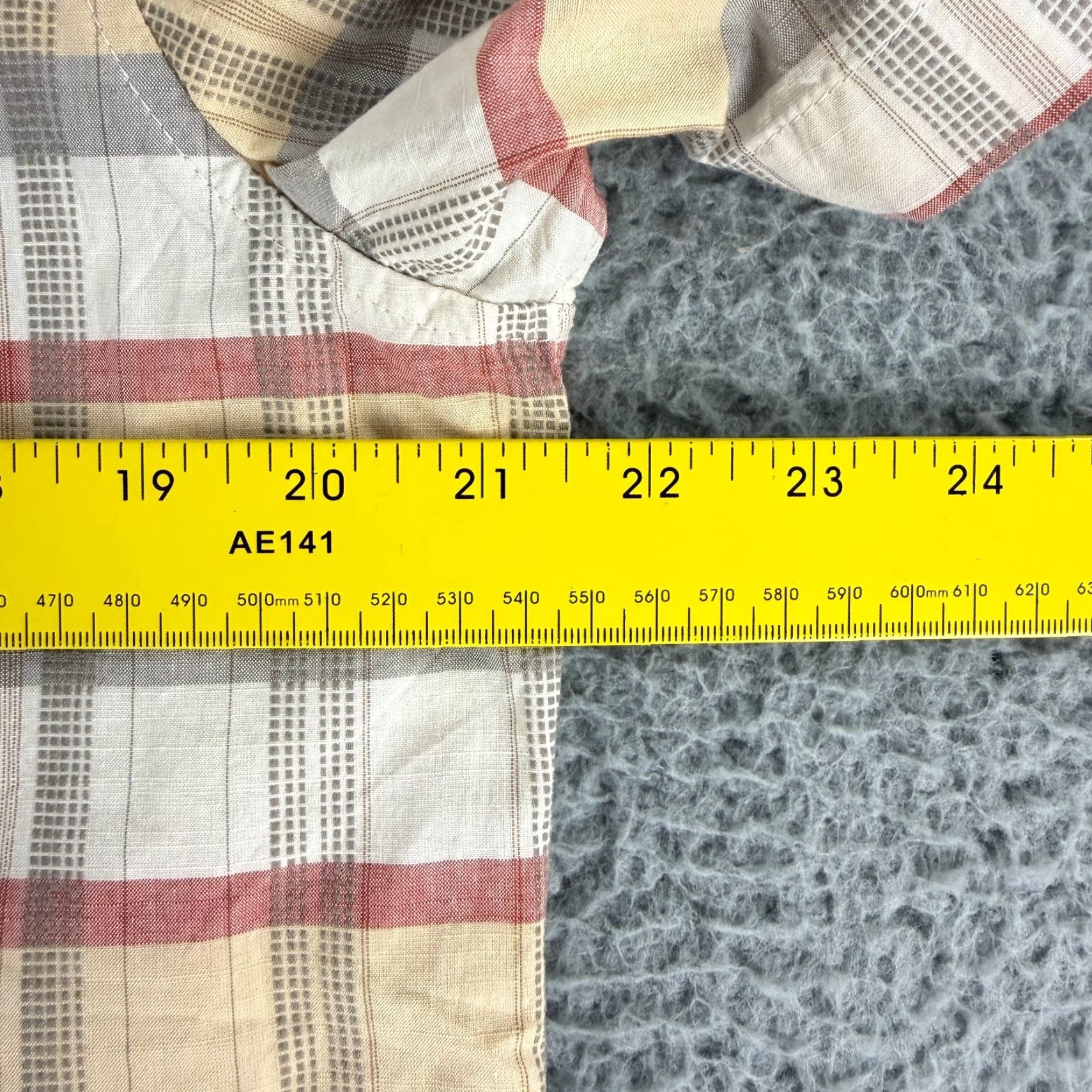 Quiksilver Quiksilver Waterman Button-Up Shirt Mens Medium Yellow Plaid SS Tailored Regular Fit Casual Beach Hawaiian Size US M / EU 48-50 / 2 - 5 Thumbnail