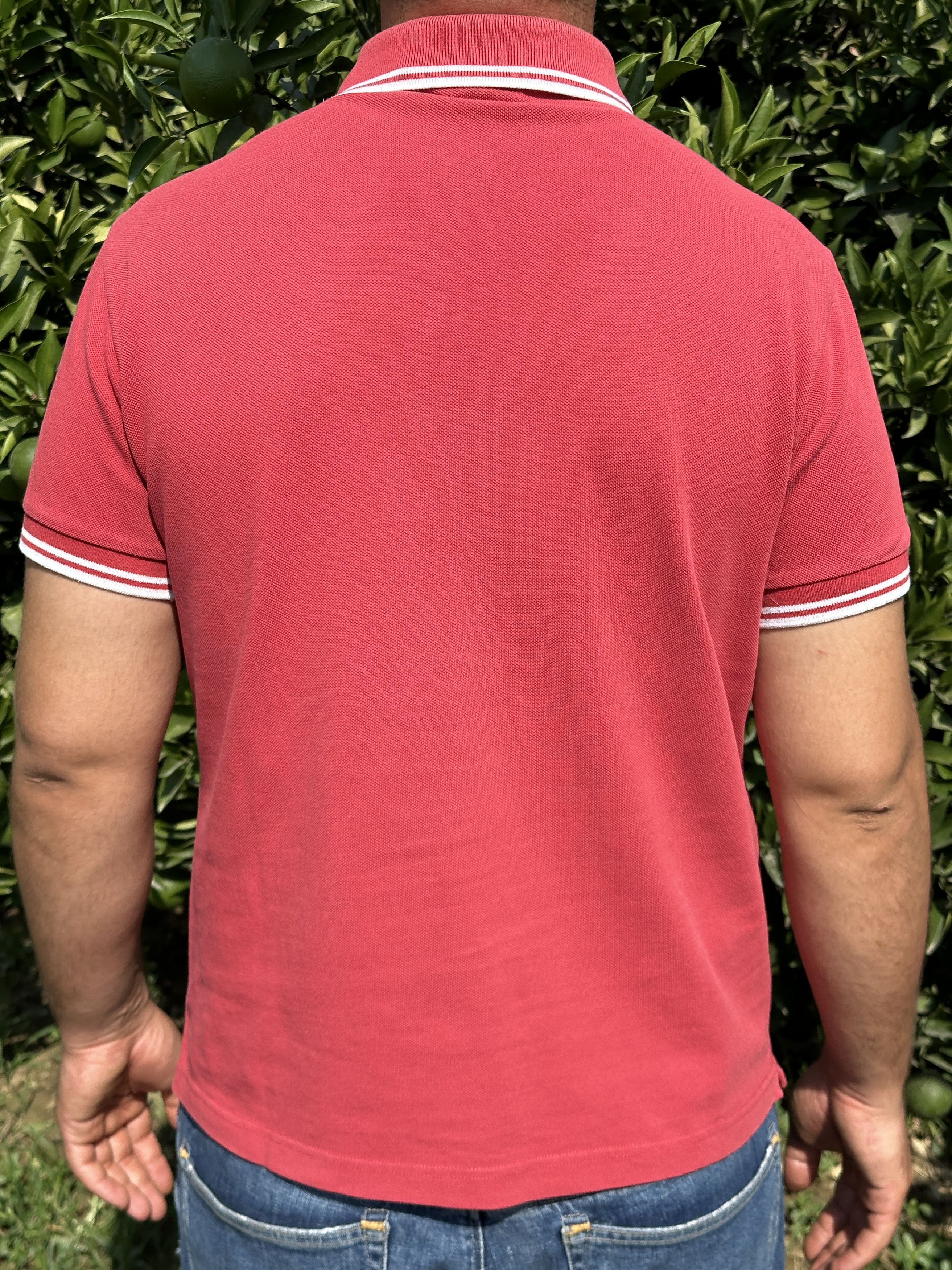 Moncler Moncler Polo Blouse Casual Short Sleeve Tee SlimFit Size L Size US L / EU 52-54 / 3 - 11 Thumbnail