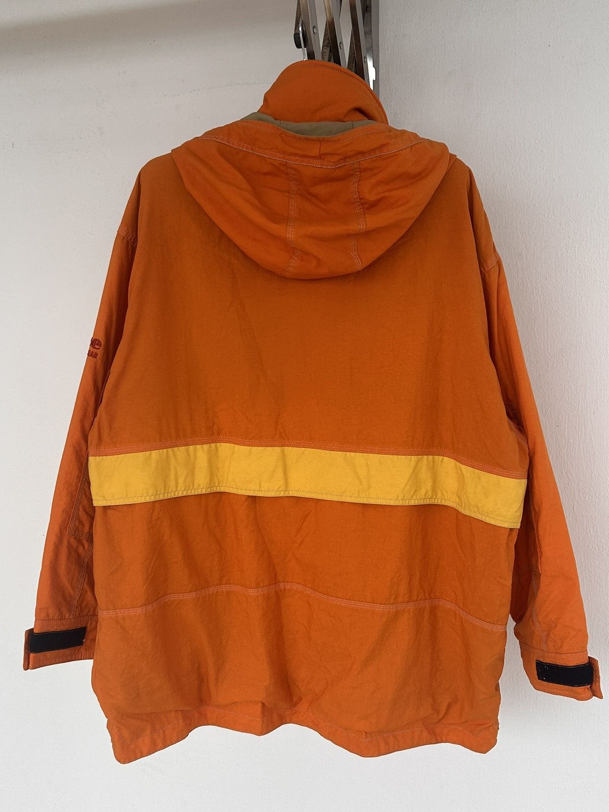 Ellesse Elleesse anorak orange vintage Size US L / EU 52-54 / 3 - 2 Thumbnail