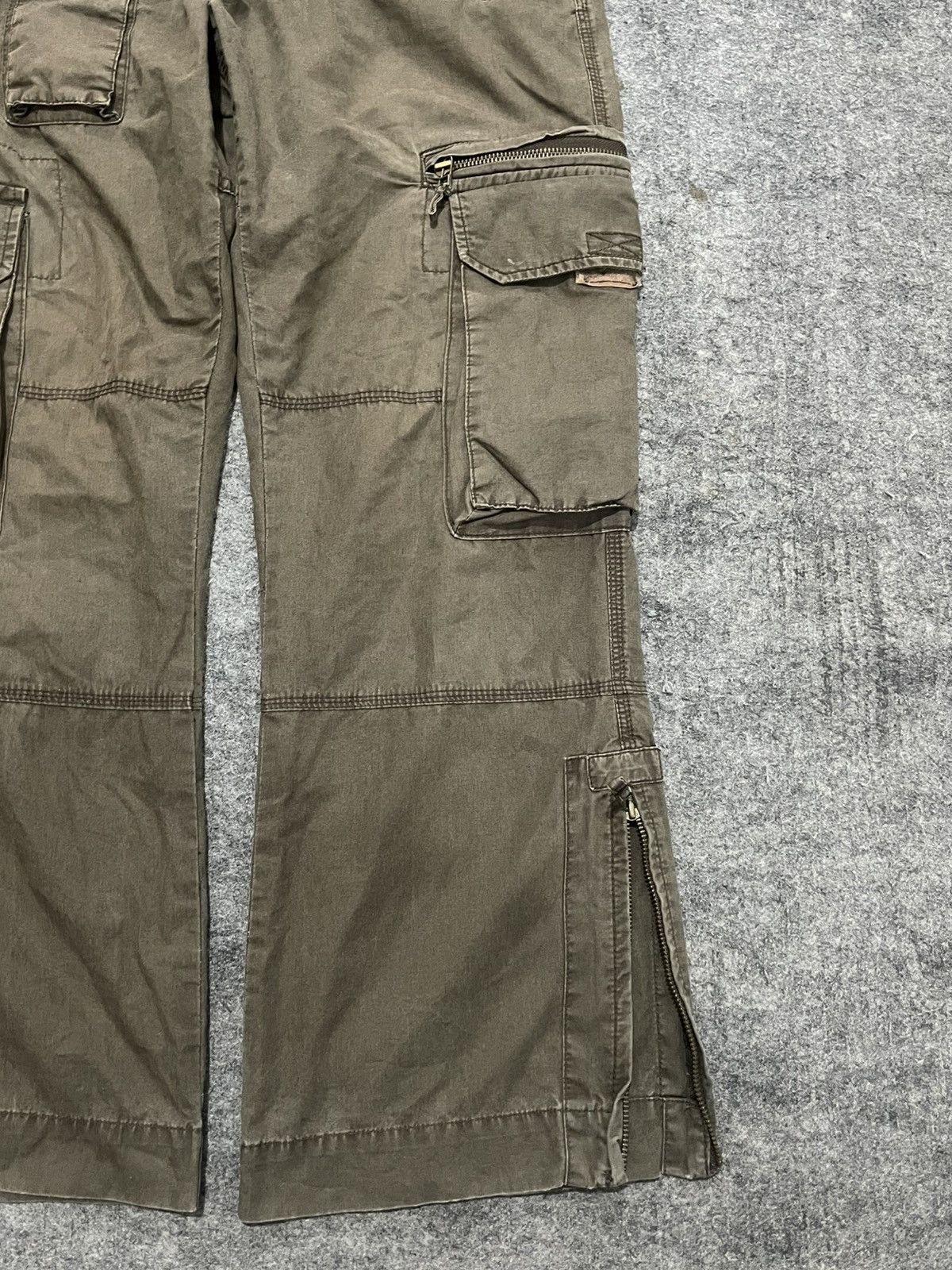 If Six Was Nine × Le Grande Bleu (L.G.B.) 2000s - Apocalypse Style Bondage Pants Size US 30 / EU 46 - 3 Thumbnail