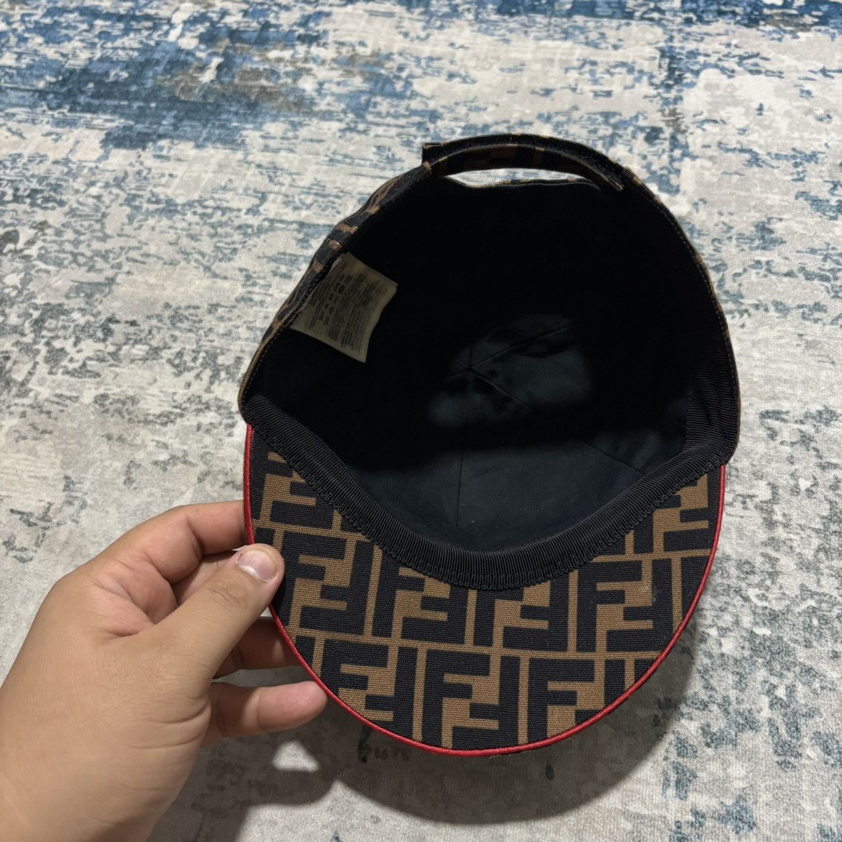Fendi Fendi zucca monogram womens canvas baseball cap Size ONE SIZE - 4 Thumbnail