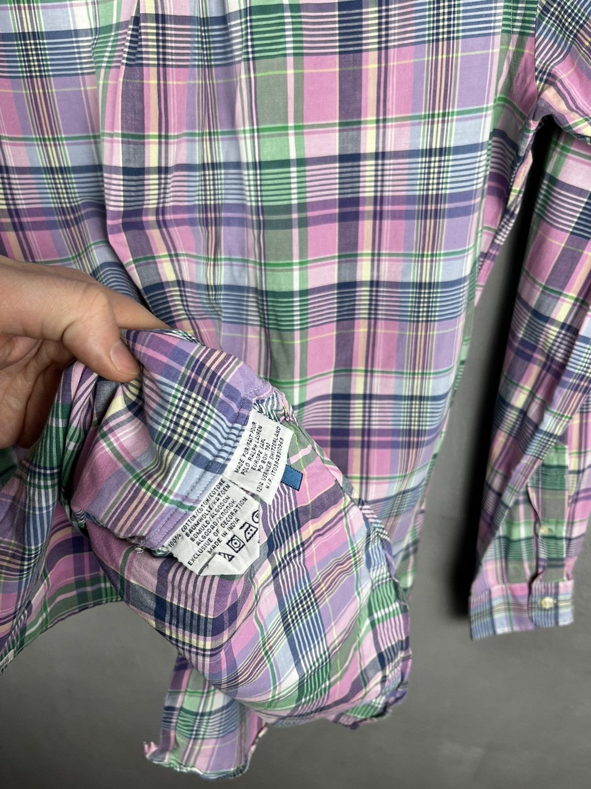 Polo Ralph Lauren × Ralph Lauren × Vintage Polo Ralph Lauren shirt vintage Size US S / EU 44-46 / 1 - 8 Thumbnail