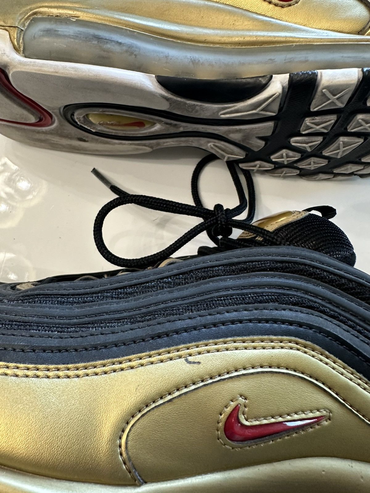 Nike Nike Air Max 97 QS B-Sides Metallic Size US 11 / EU 44 - 4 Thumbnail