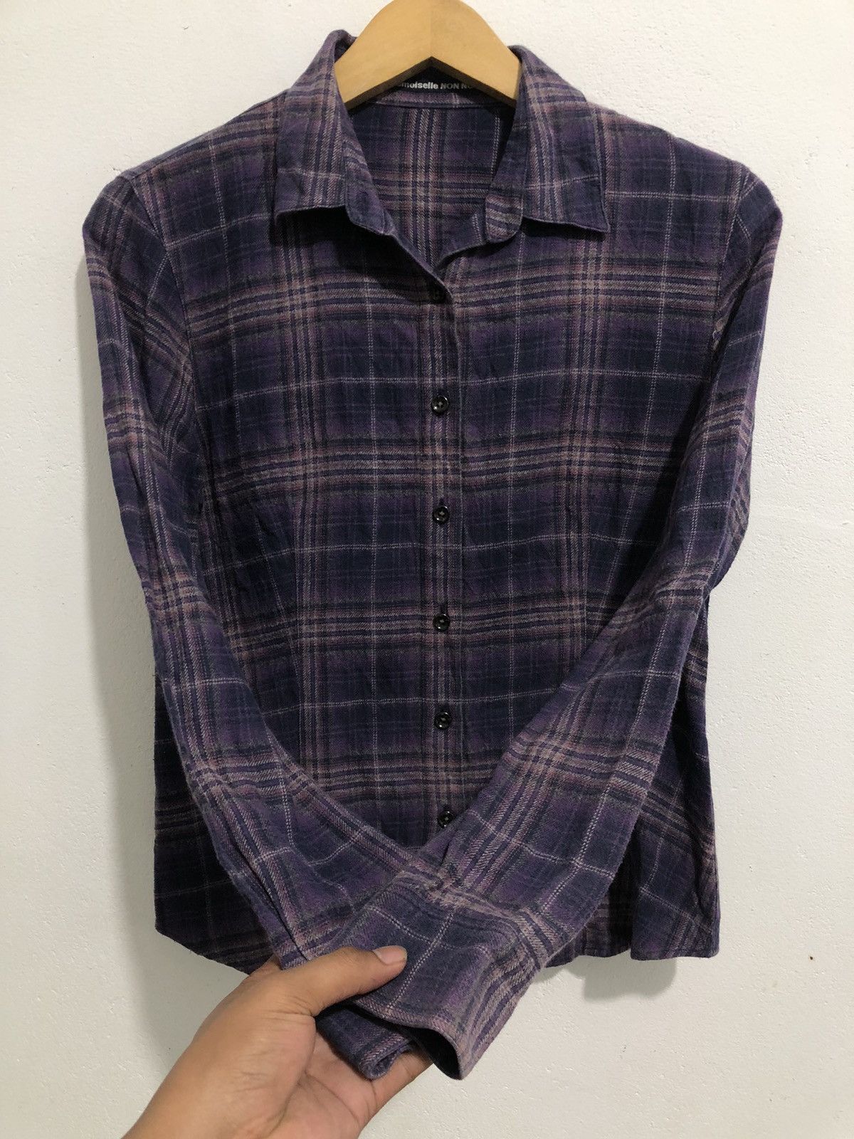 Hysteric Glamour Japanese Mademoiselle Non Non Button Shirt Size US M / EU 48-50 / 2 - 2 Thumbnail