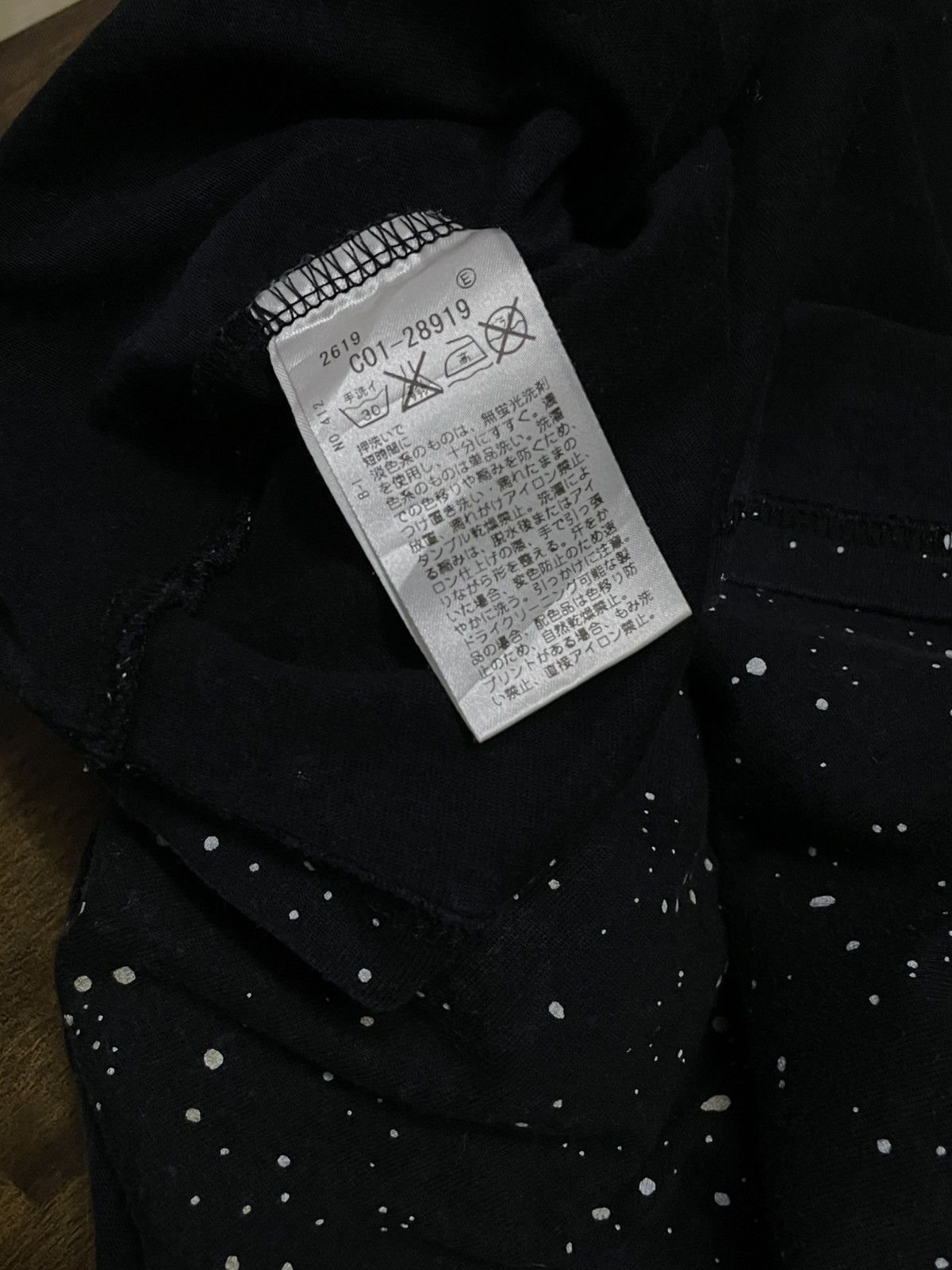 Takeo Kikuchi Vintage 1990s Japan Designer Takeo Kikuchi Iconic Splash Tee Size US M / EU 48-50 / 2 - 8 Thumbnail