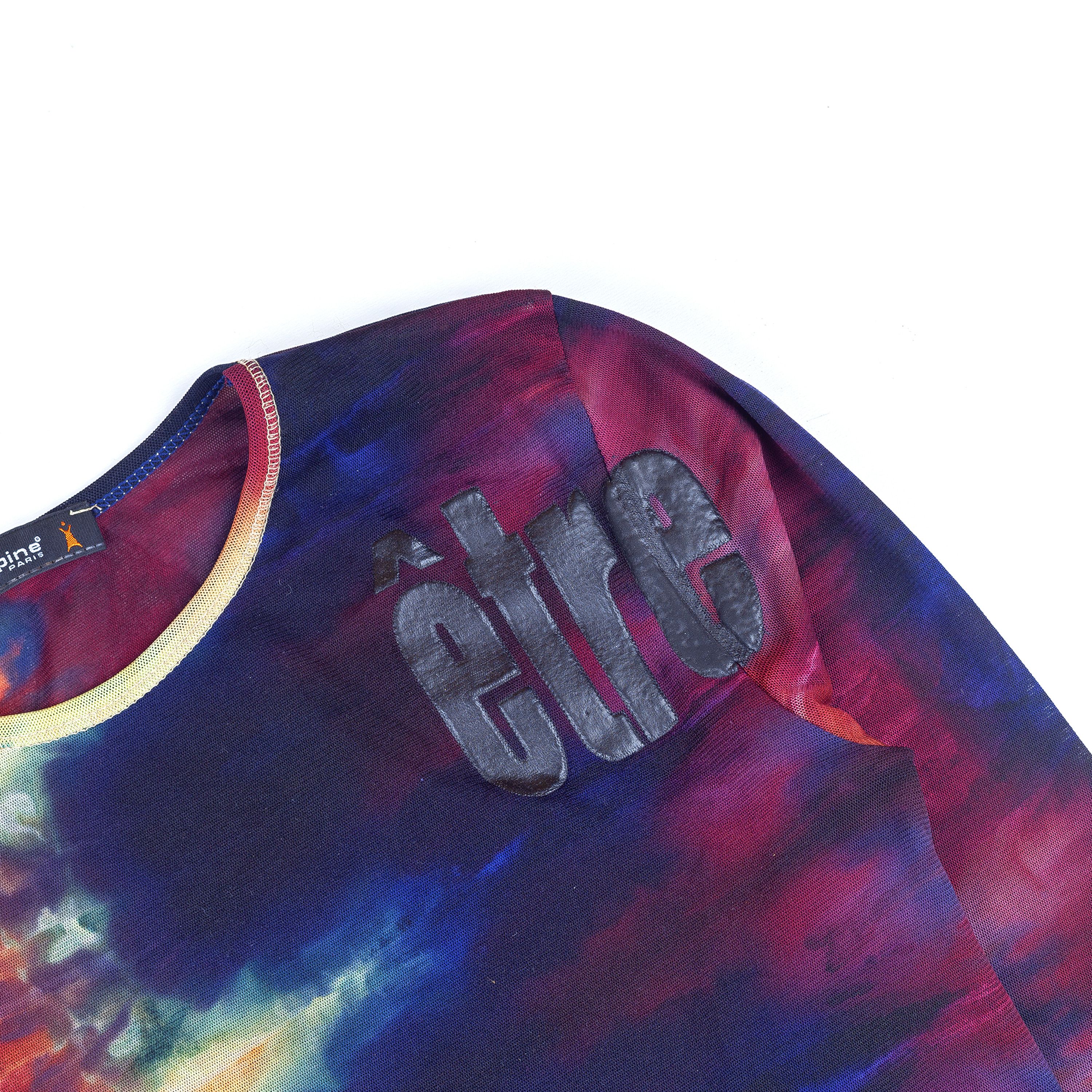 Cop Copine Cop Copine Tie-Dye Multicolor Mesh Top (S) Size S / US 4 / IT 40 - 3 Thumbnail
