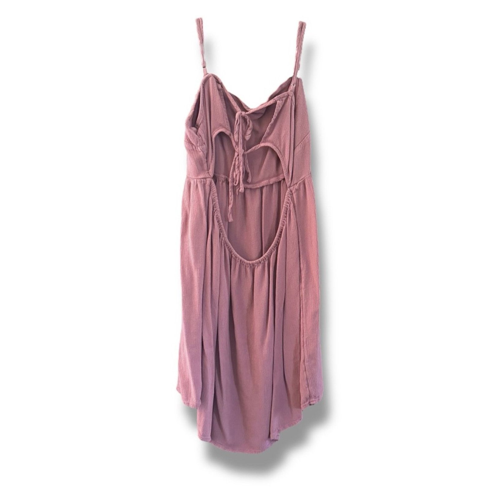 Other Wild Fable Pink Open Back Sundress - Size Large Size L / US 10 / IT 46 - 4 Thumbnail