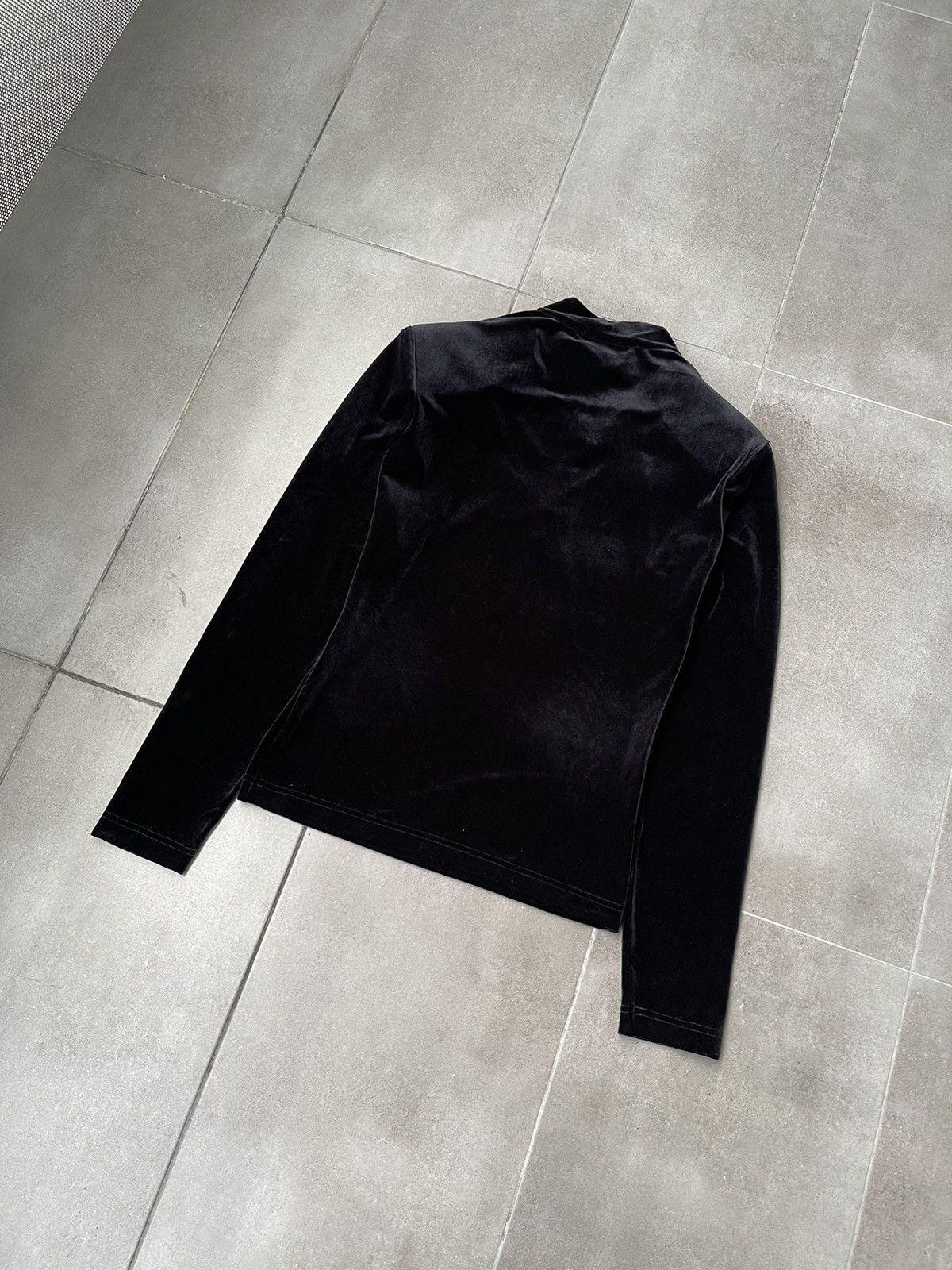 Han Kjobenhavn !DS! SS22 Han Kjobenhavn Half Zip Sharp Black Long Sleeve Size US M / EU 48-50 / 2 - 18 Thumbnail