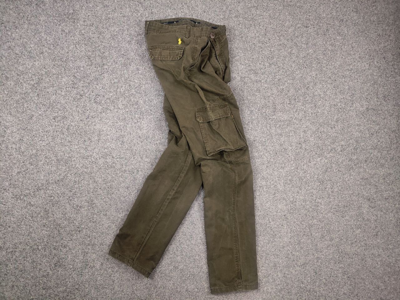 Polo Ralph Lauren Vintage 90's Polo Ralph Lauren Canvas Military Cargo Pants Size US 34 / EU 50 - 12 Thumbnail