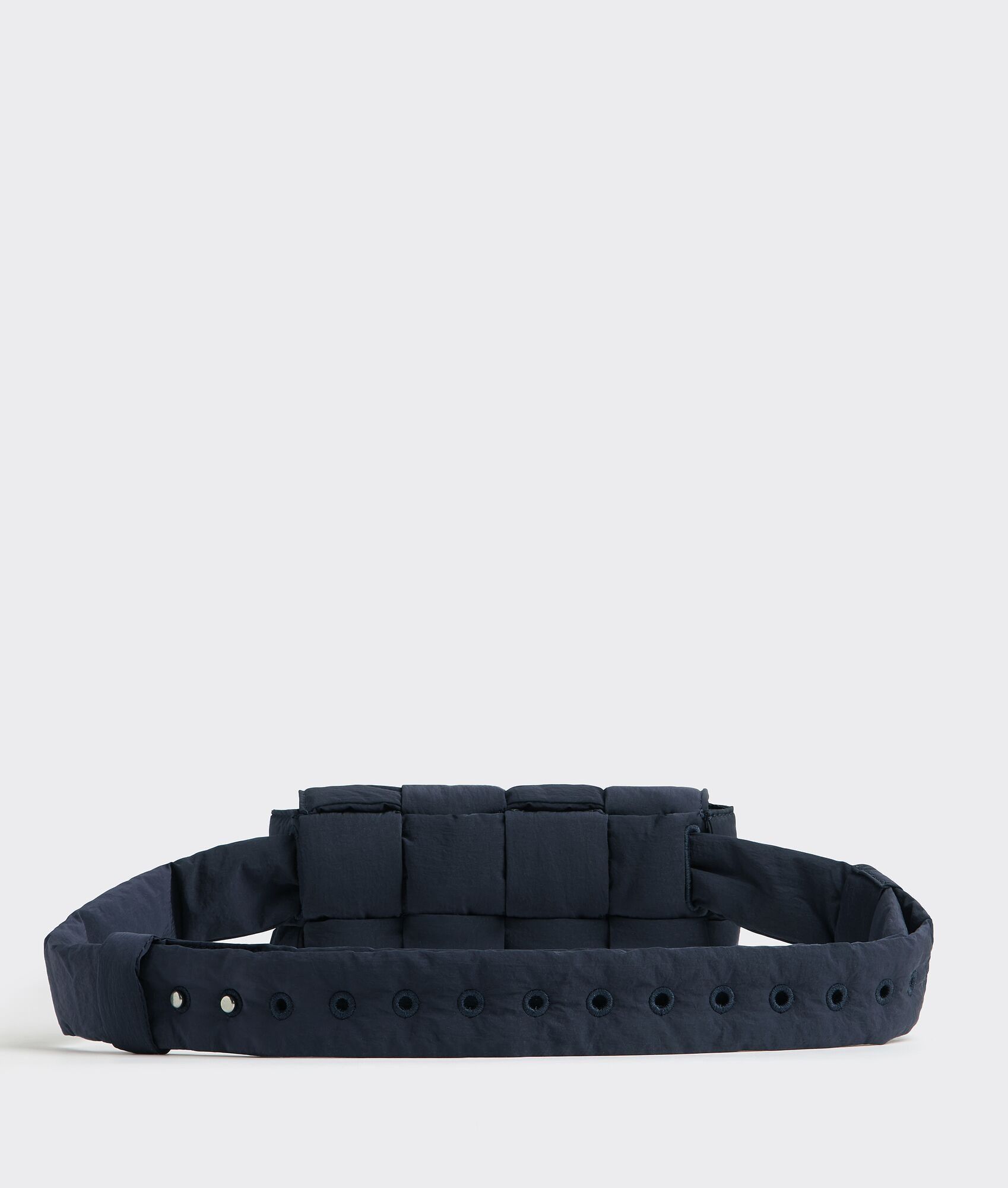 Bottega Veneta o1n1vont0225 Size: OS / Paddded Tech Cassette Belt Bag Blue Size ONE SIZE - 5 Thumbnail