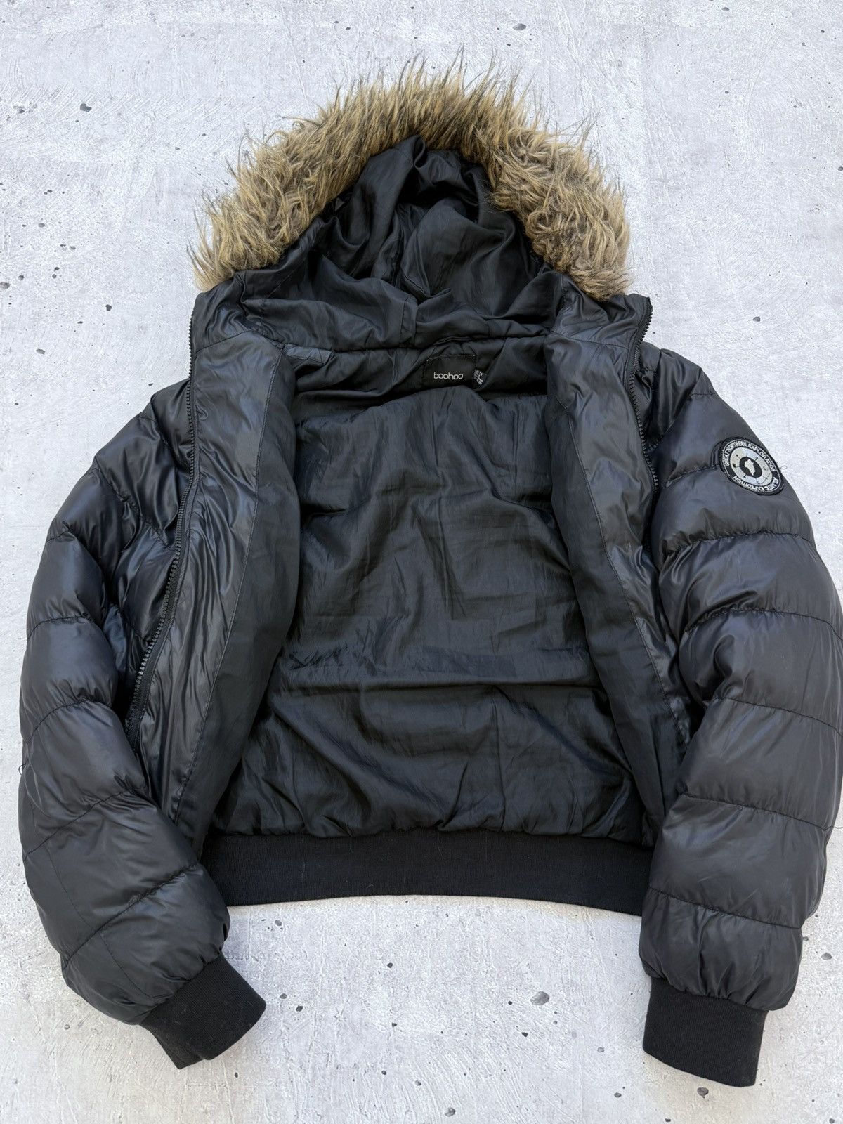 Le Grande Bleu (L.G.B.) Vintage Hysteric Glamour L.G.B. Style Japan Fur Hood Jacket Size US M / EU 48-50 / 2 - 7 Thumbnail