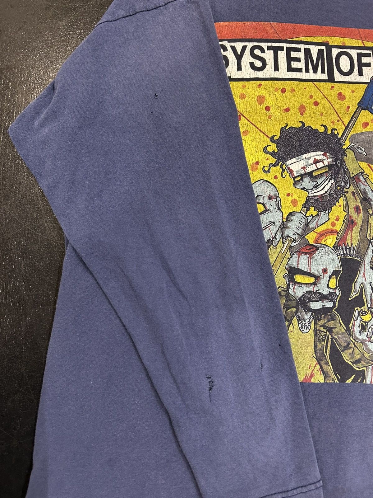 Vintage System of a Down Vintage LS Shirt Size US XL / EU 56 / 4 - 6 Thumbnail
