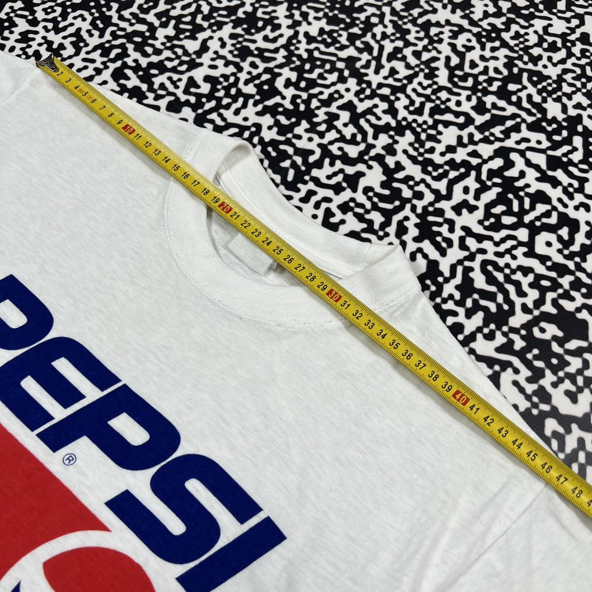 Pepsi Vintage 90s Pepsi Singe Stitch Big Logo Retro Style T-shirt Size US M / EU 48-50 / 2 - 17 Thumbnail