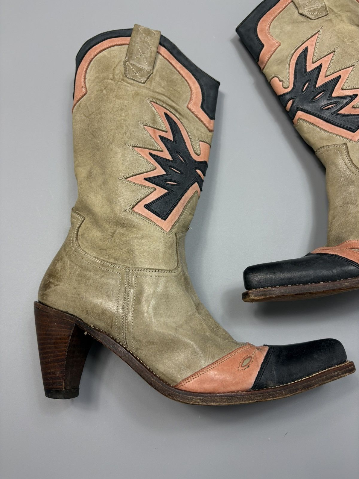 Sancho Boots SANCHO Cowboystiefel Goodyear Welted Western Vintage Boots Size US 8 / IT 38 - 2 Thumbnail