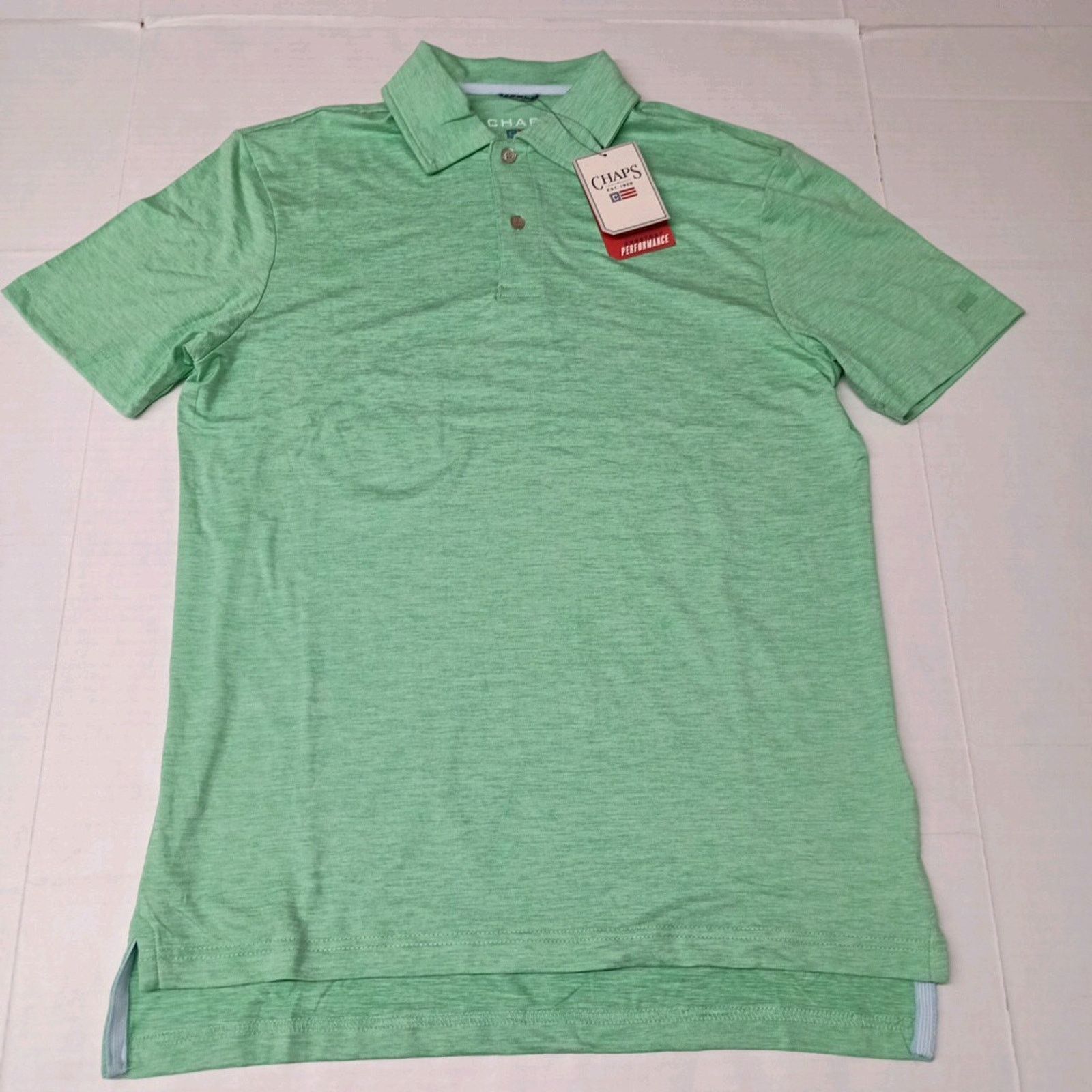 Chaps Chaps Polo Shirt Men's Size S Small Jade Moisture Wicking Size US S / EU 44-46 / 1 - 1 Thumbnail
