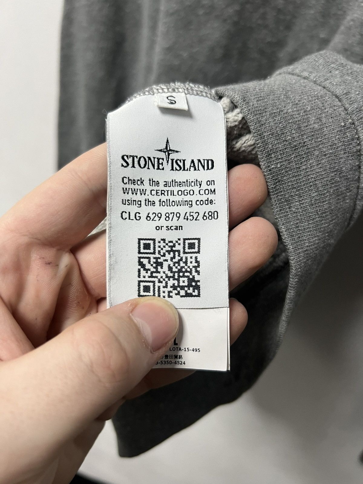 Stone Island Stone Island Sweater Sweatshirt Luxury Mens Size S Size US S / EU 44-46 / 1 - 8 Thumbnail
