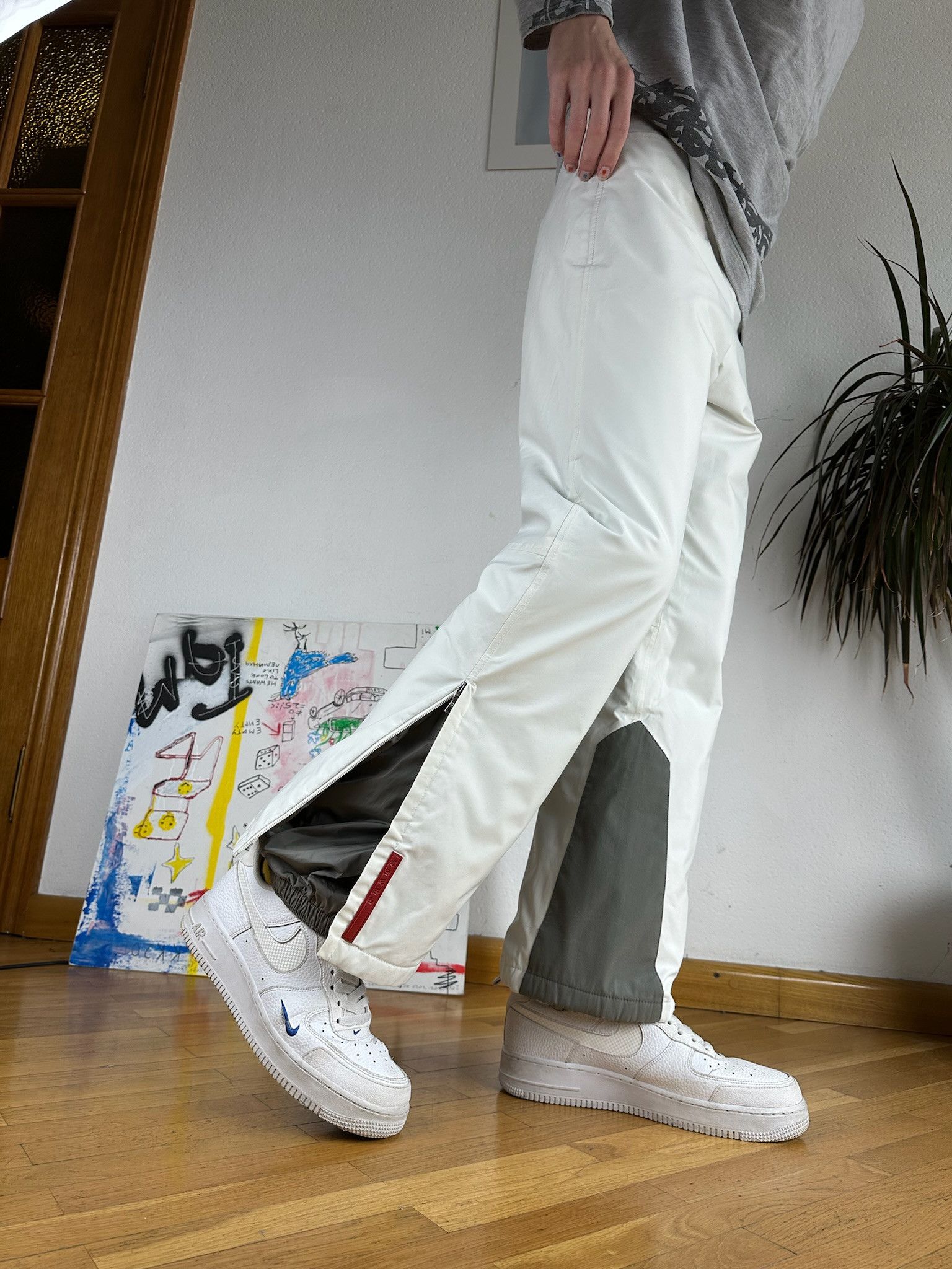Prada Prada White Ski Pants Size 27" / US 4 / IT 40 - 2 Thumbnail