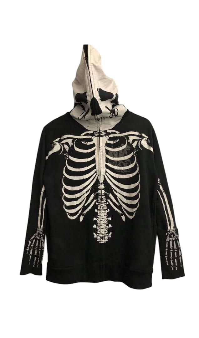 Japanese Brand Skeleton hoodie Size US M / EU 48-50 / 2 - 1 Thumbnail