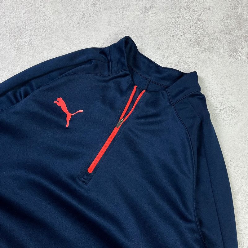 Puma Puma zip neck pullover sweatshirt Size US S / EU 44-46 / 1 - 3 Thumbnail