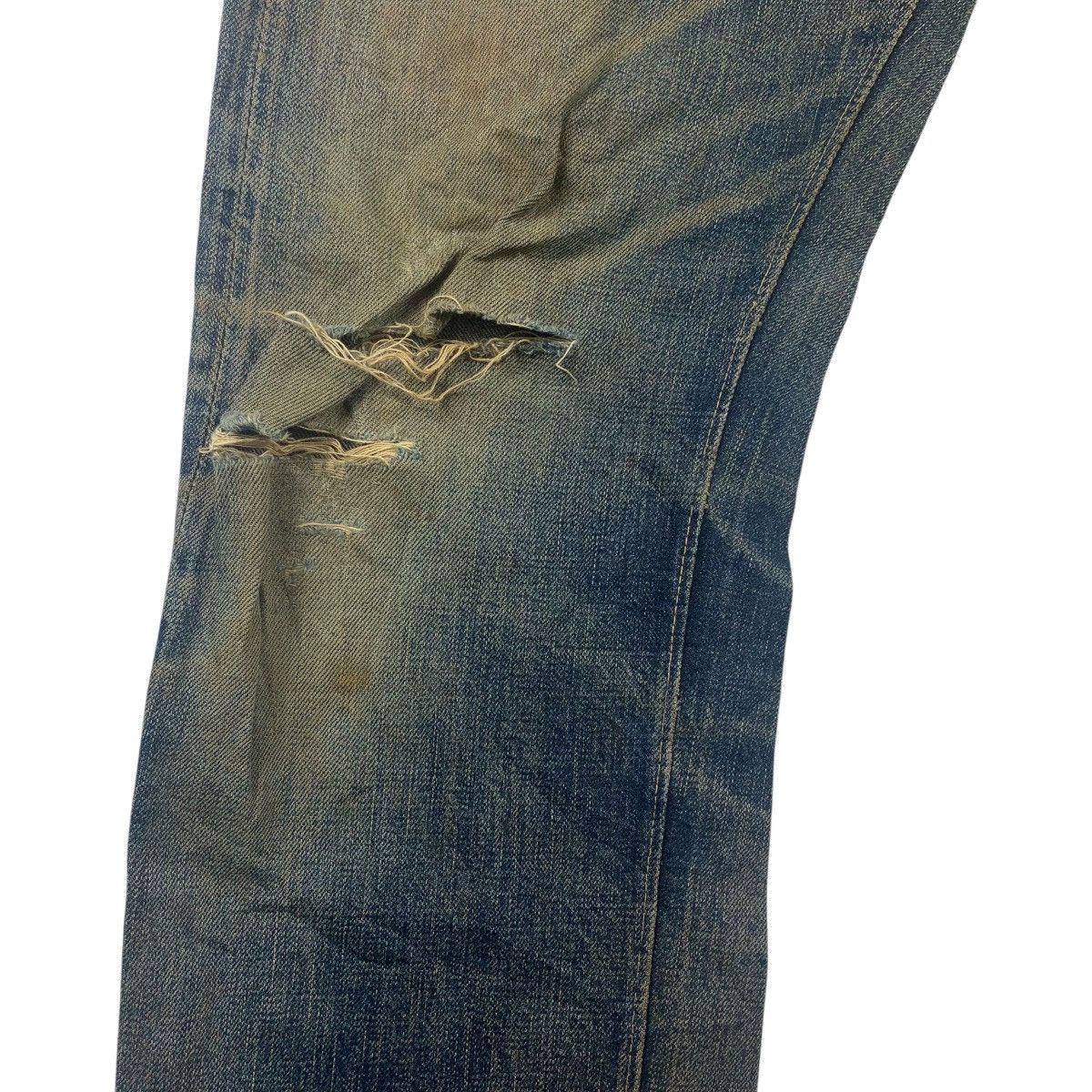 Full Count & Co. × Japanese Brand Vintage FULL COUNT & CO selvedge distressed blue jeans Size US 30 / EU 46 - 11 Thumbnail
