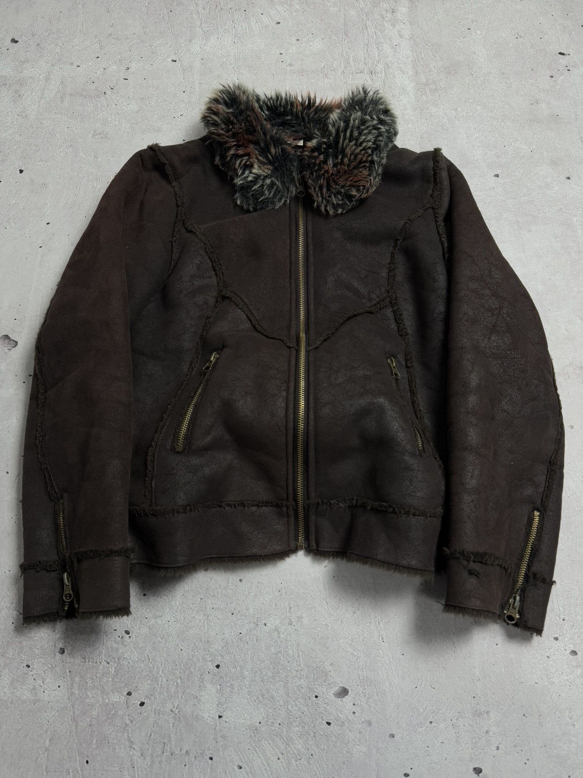 If Six Was Nine VTG If Six Was Nine Hysteric Glamour Style Sheep Skin Jacket Size M / US 6-8 / IT 42-44 - 1 Thumbnail