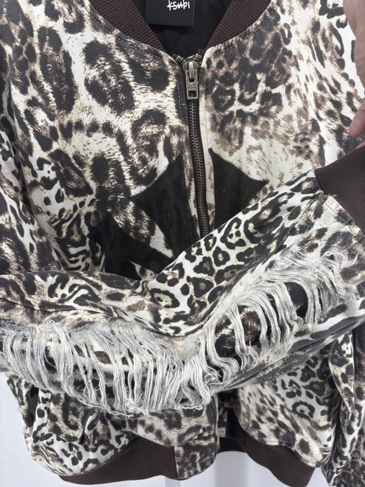 Mowalola Mowalola Ksubi Cheetah Bomber Size US M / EU 48-50 / 2 - 3 Thumbnail