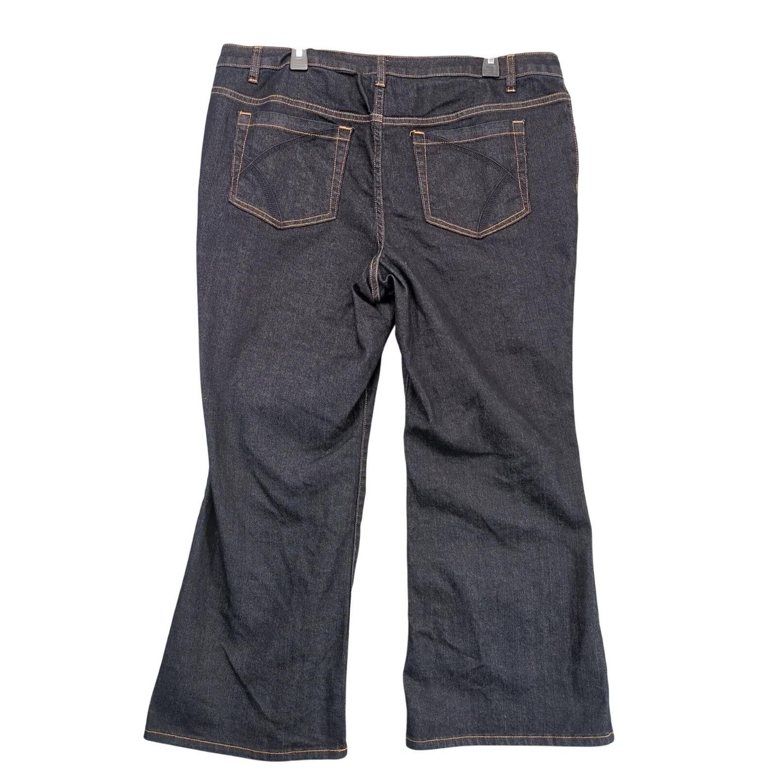 Other Venezia Bootcut Jeans Women's 18 Petite Dark Wash 40x29" Size 40" / US 18 - 2 Thumbnail