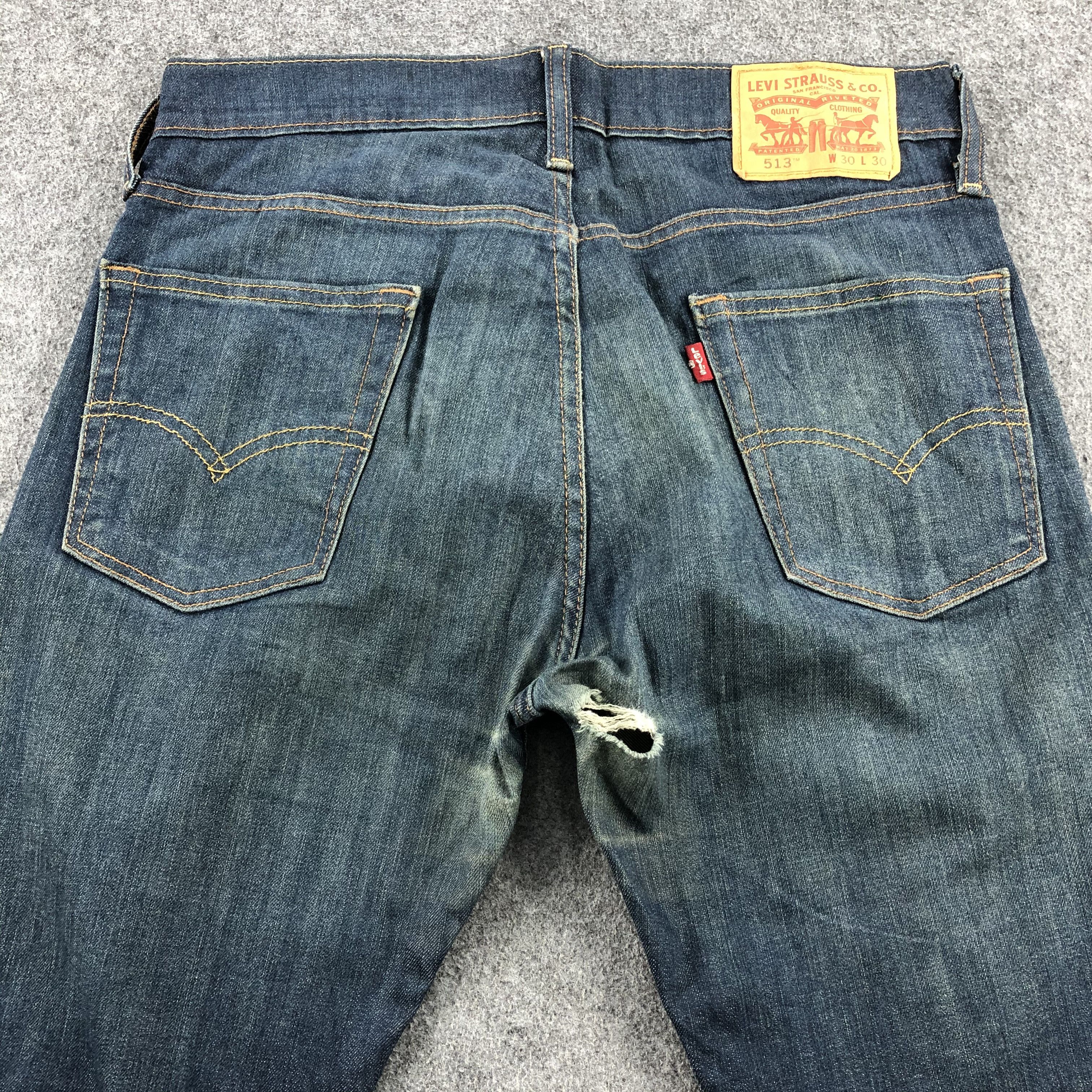 Levi's × Vintage Vintage Blue Wash Levis 513 Jeans-JM1820 Size US 34 / EU 50 - 4 Thumbnail
