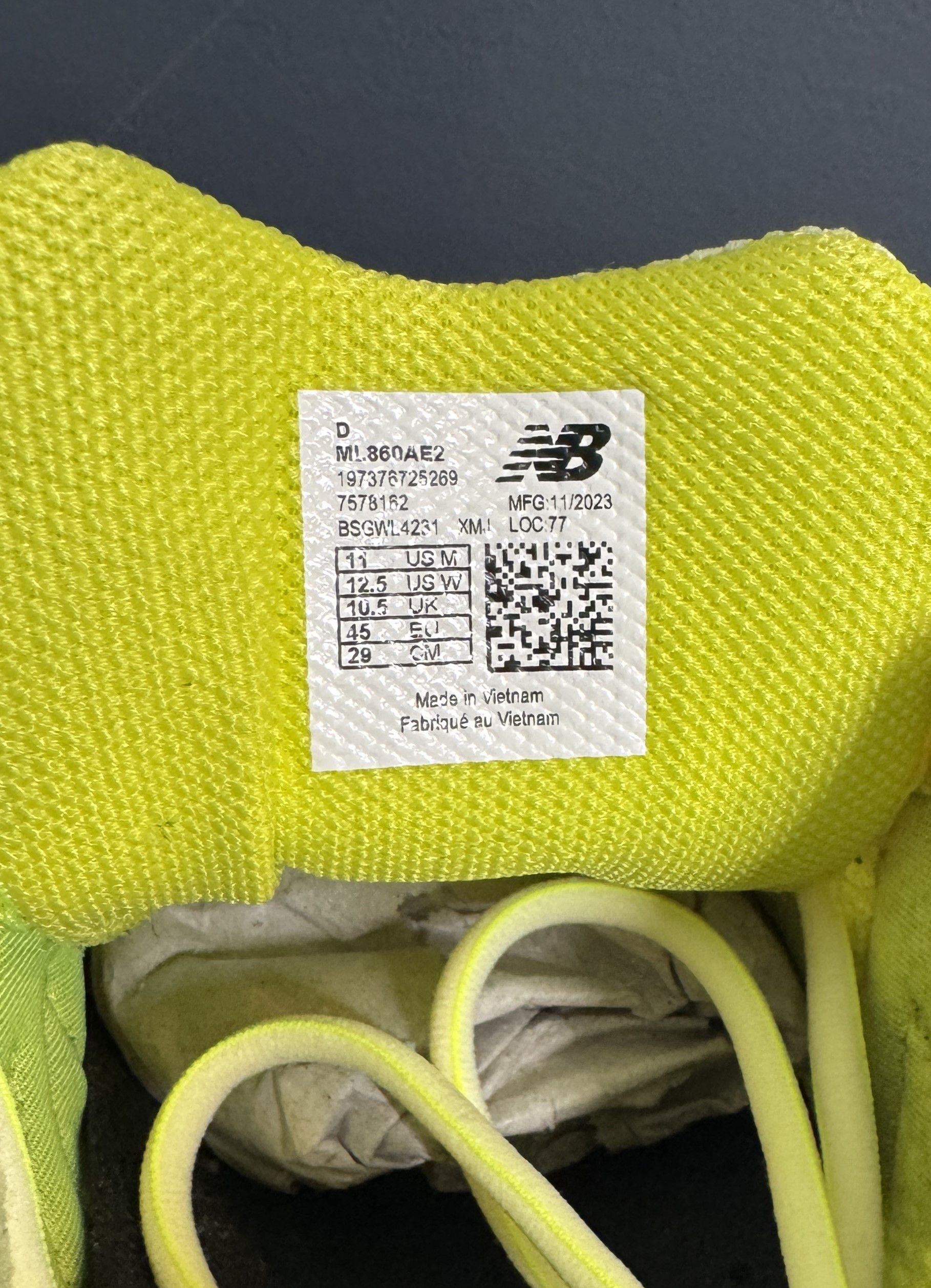 Aime Leon Dore × New Balance 2024 AIME LEON DORE X NEW BALANCE 860V2 YELLOW SIZE 11 Size US 11 / EU 44 - 18 Thumbnail