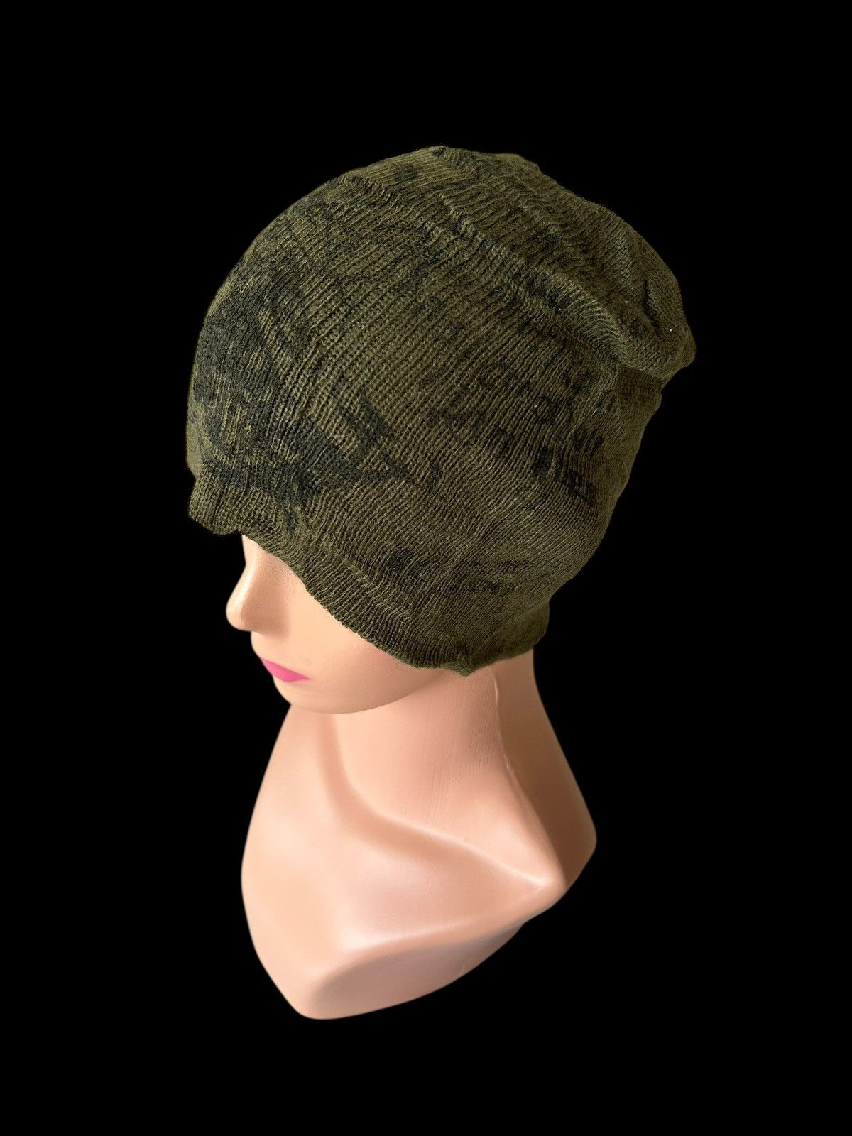 Japanese Brand × Kapital × Vintage Skull Japanese Tattooo Design Punk Beanie Hats Size ONE SIZE - 3 Thumbnail