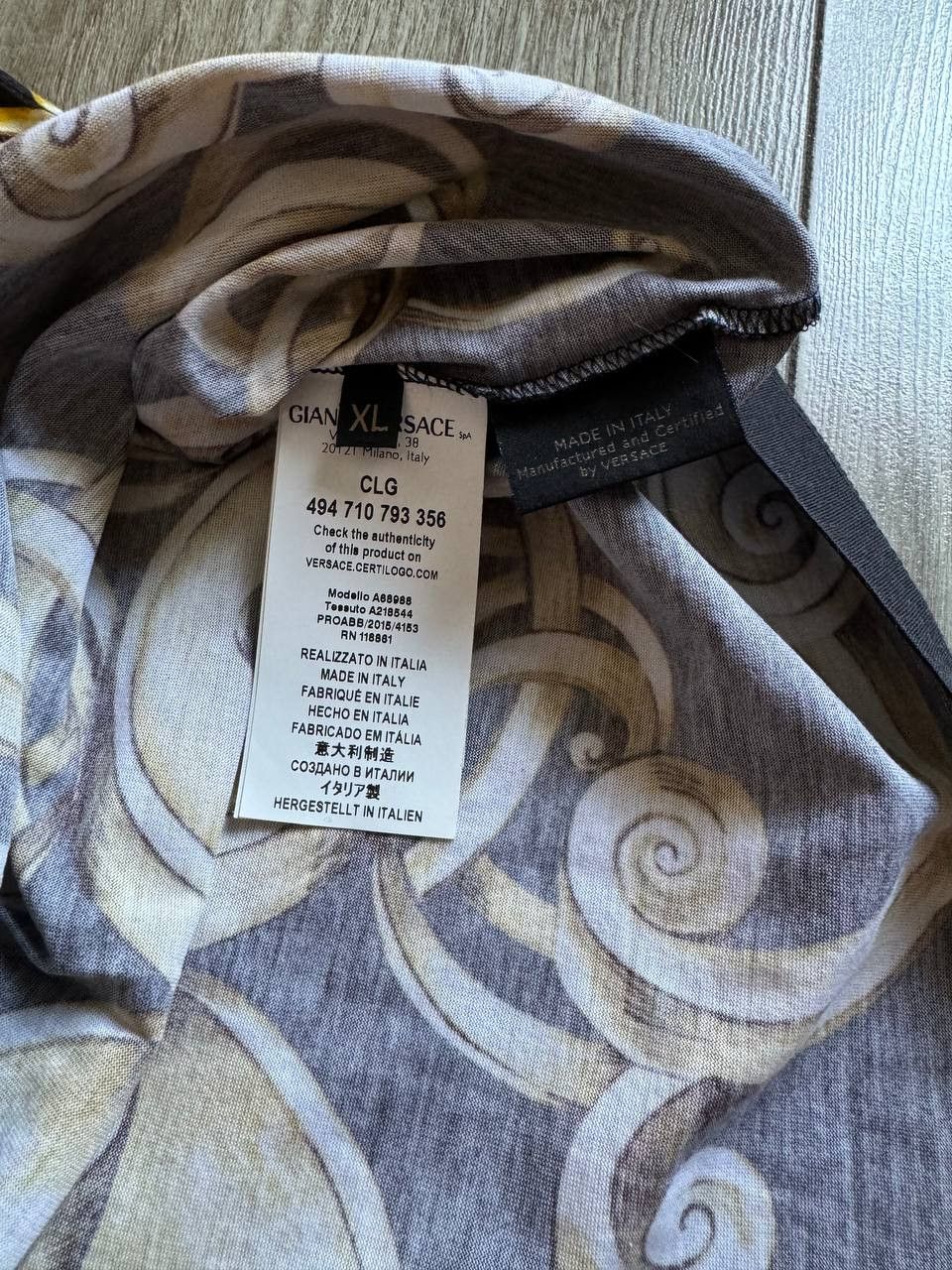 Versace Versace T-Shirt Size US M / EU 48-50 / 2 - 5 Thumbnail