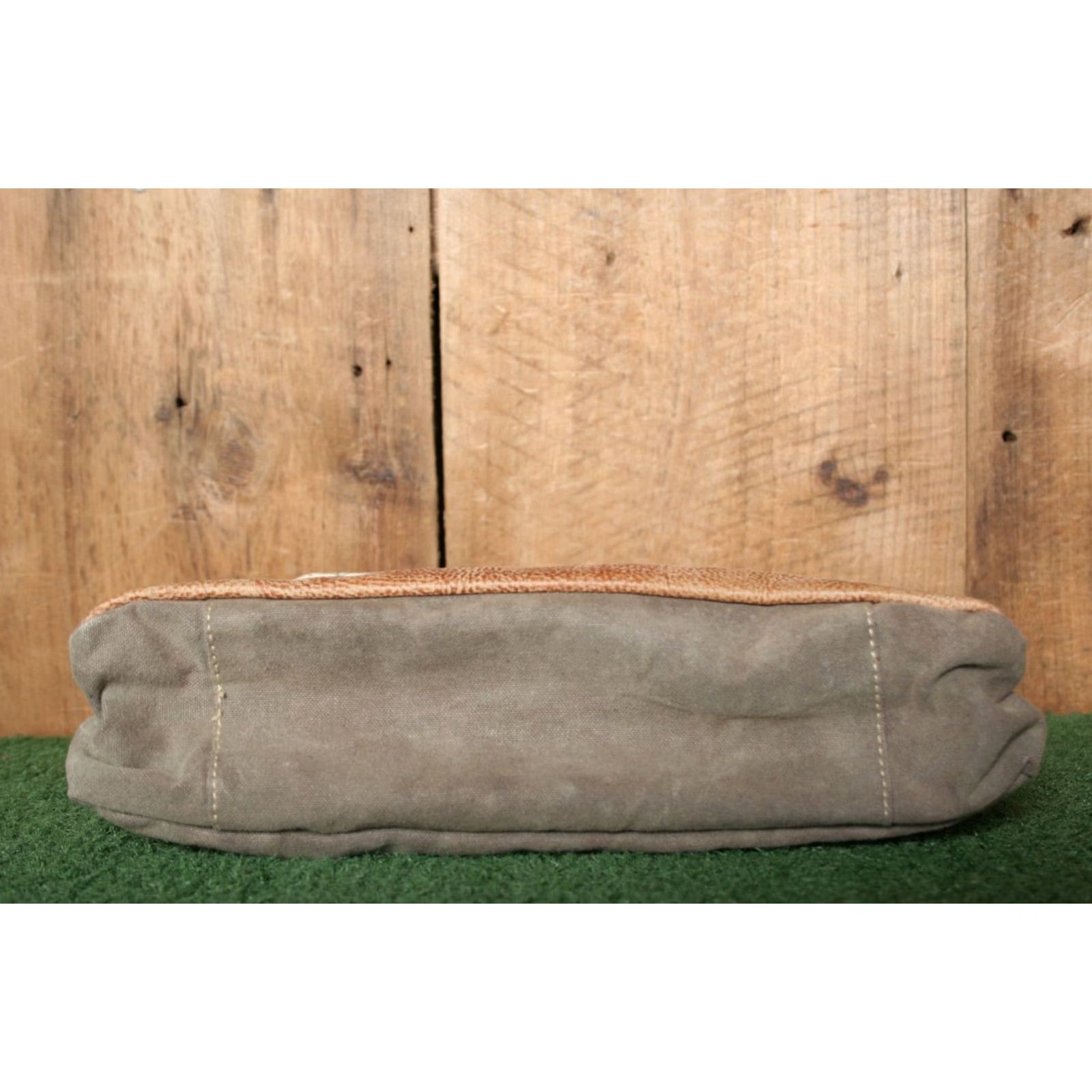 Vintage VINTAGE Myra Upcycled Canvas & Leather Adjustable Strap Shoulder or Crossbody Bag Size ONE SIZE - 5 Thumbnail