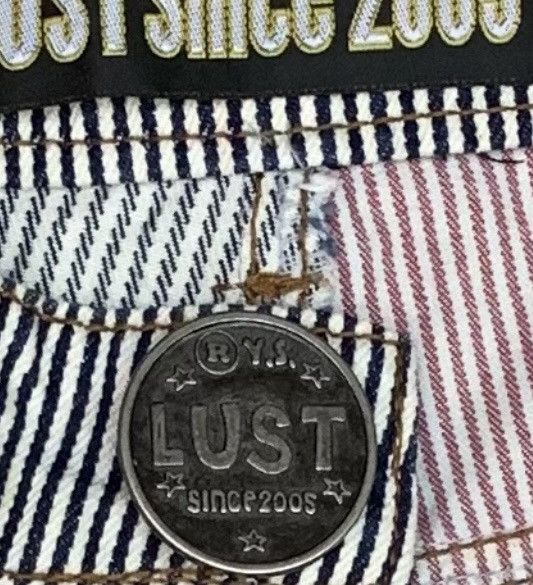 Japanese Brand Rare Lust Since 2005 Essentially Of Surf Hickory Bush Pants Size US 29 - 23 Thumbnail
