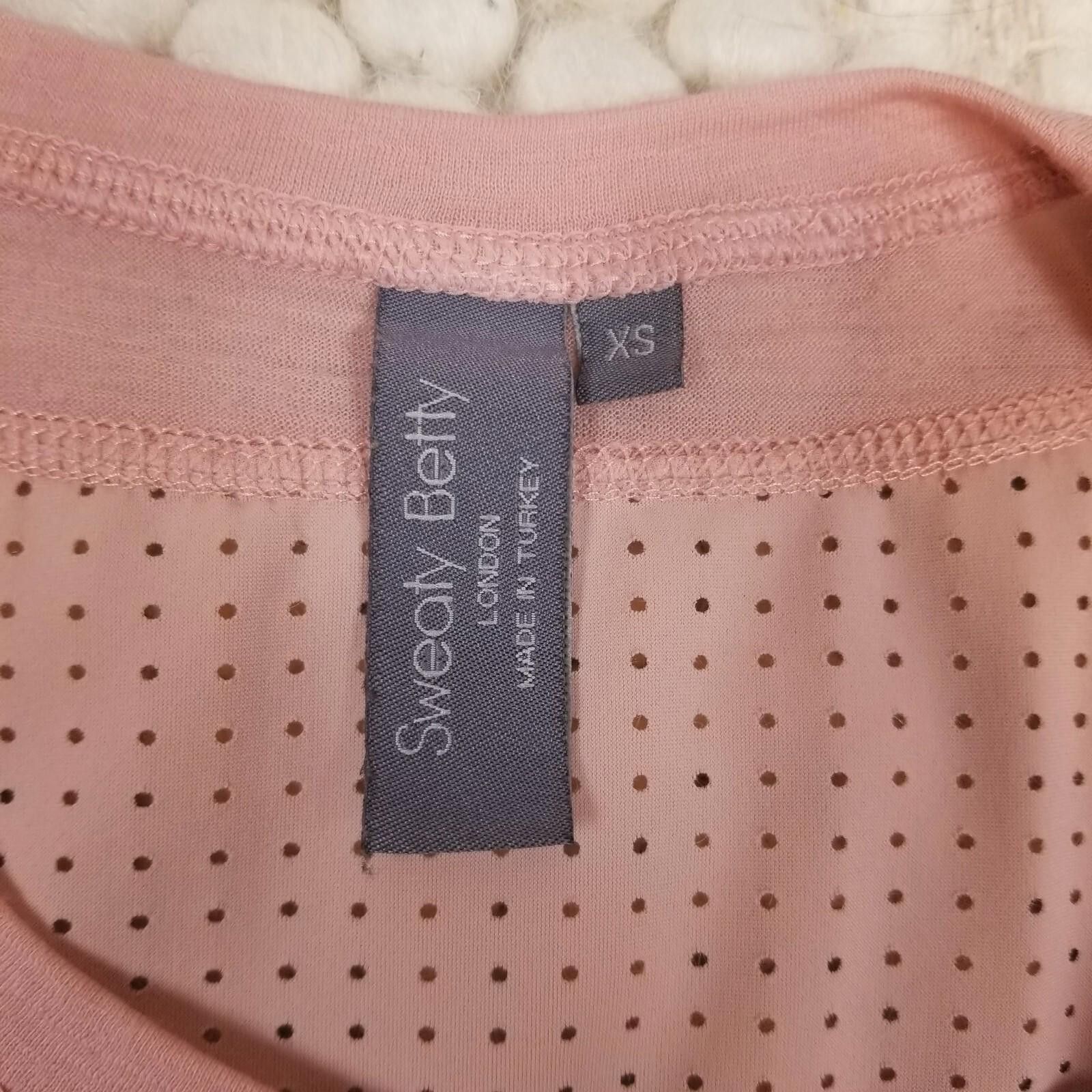 Sweaty Betty Sweaty Betty Breeze Merino Running Top Misty Rose Pink Sz XS Size XS / US 0-2 / IT 36-38 - 8 Thumbnail
