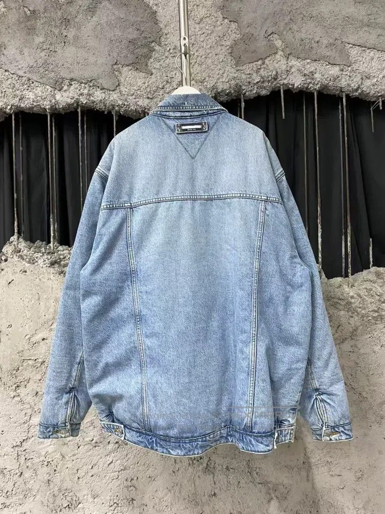 Martine Rose Martine Rose Denim cotton jacket jacket Size US L / EU 52-54 / 3 - 2 Thumbnail