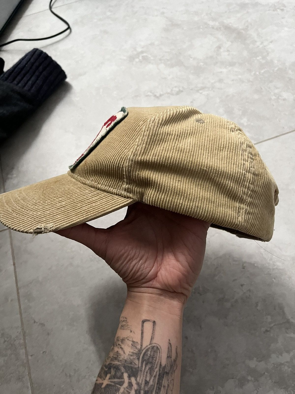 Dsquared2 00s Dsquared2 Corduroy Hat Size ONE SIZE - 5 Thumbnail
