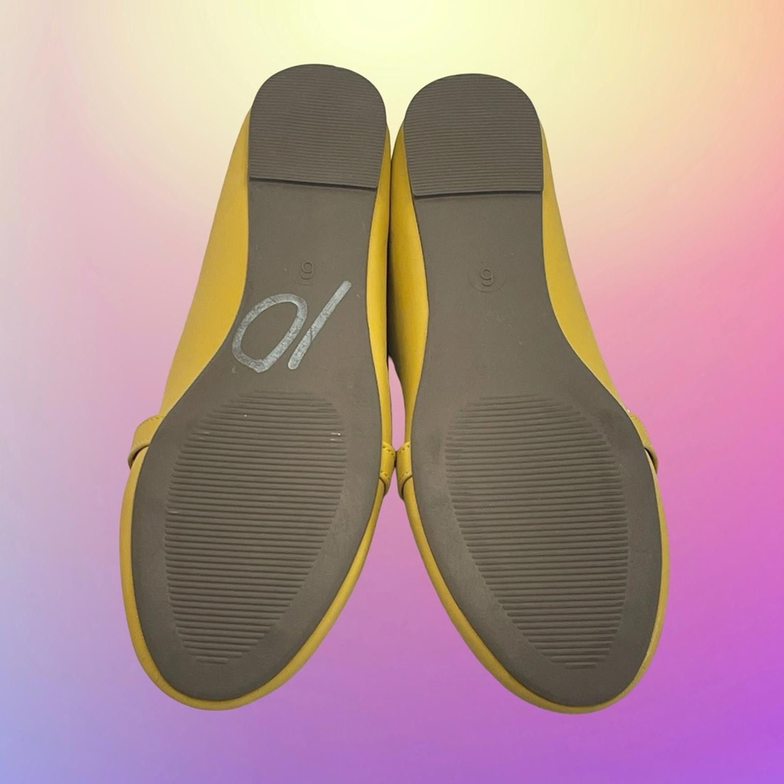 Wacko Maria Mari A Yellow Loafers with Gold Accent size 6M -New Size US 6 / IT 36 - 5 Thumbnail