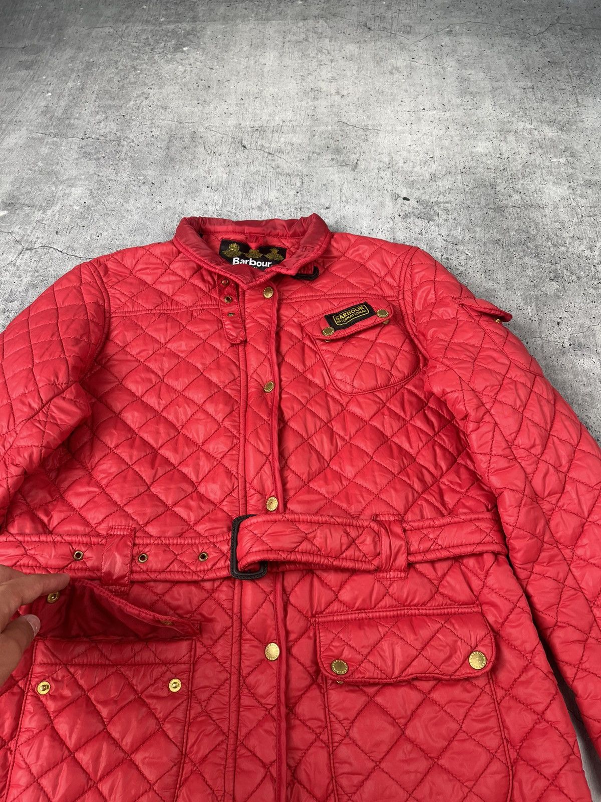 Barbour Vintage Barbour Jacket 90s Womens Size XL / US 12-14 / IT 48-50 - 2 Thumbnail