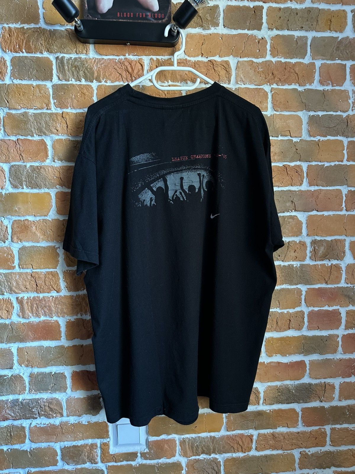 Nike Vintage Y2K Nike Blokecore Manchester United champions Tee Size US XL / EU 56 / 4 - 3 Thumbnail
