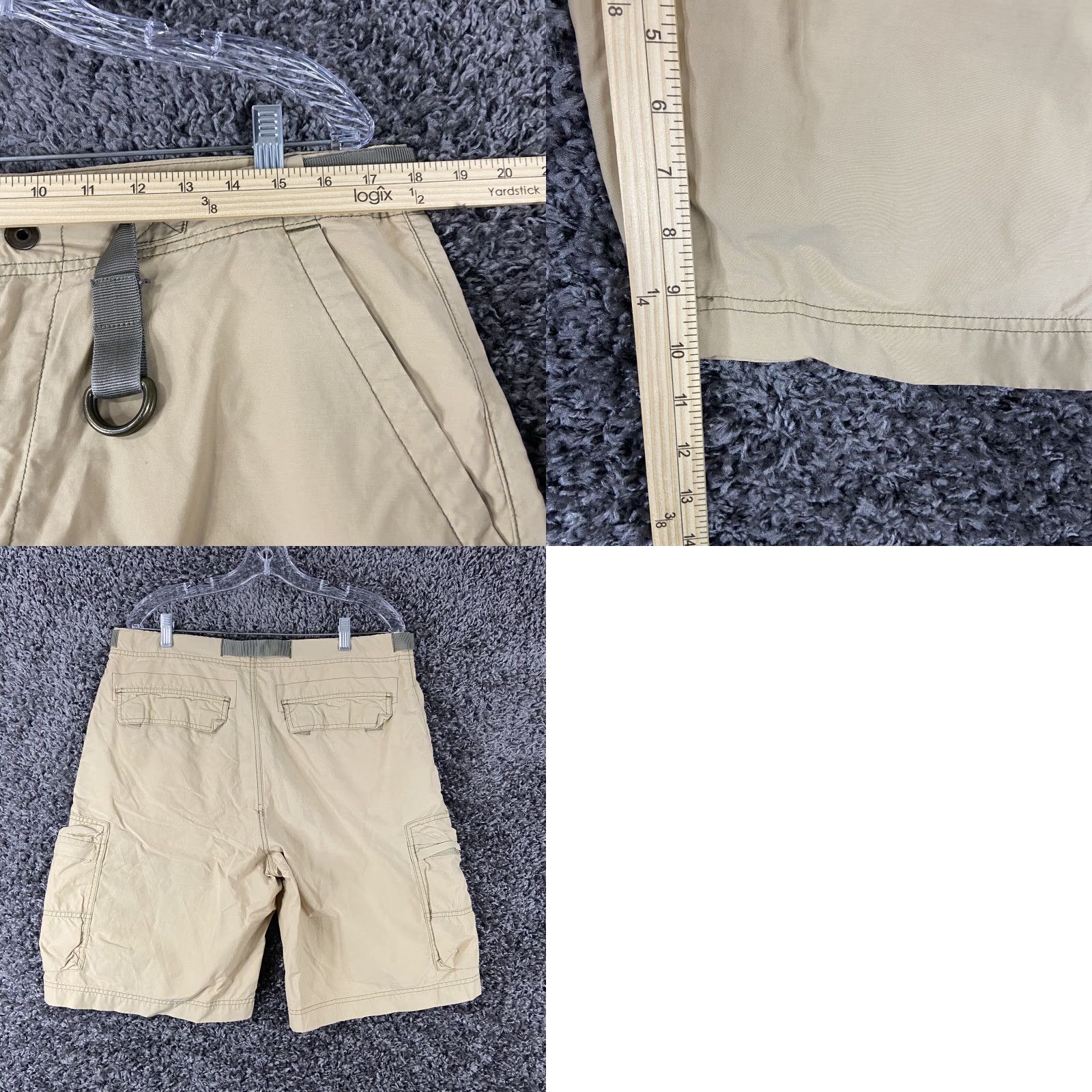 Old Navy VINTAGE Old Navy Cargo Shorts Men’s 34 Beige Men's Regular Size Size US 34 / EU 50 - 8 Thumbnail